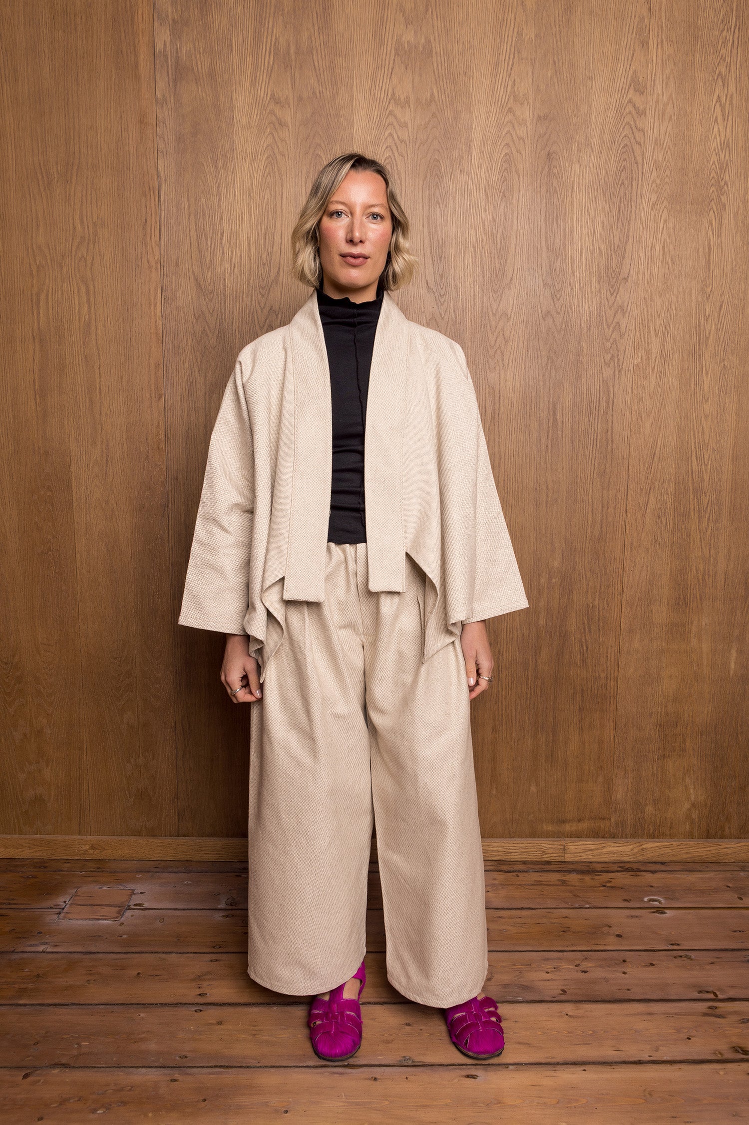 Urū Jacket in Natural Weave