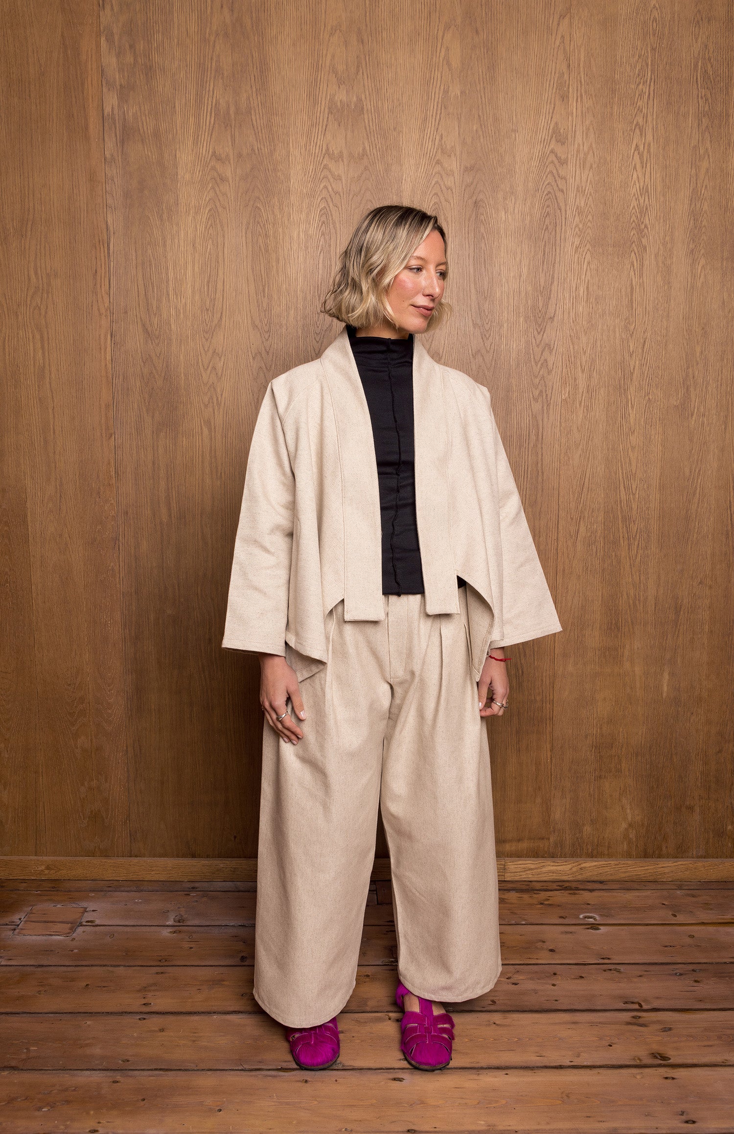 Urū Jacket in Natural Weave
