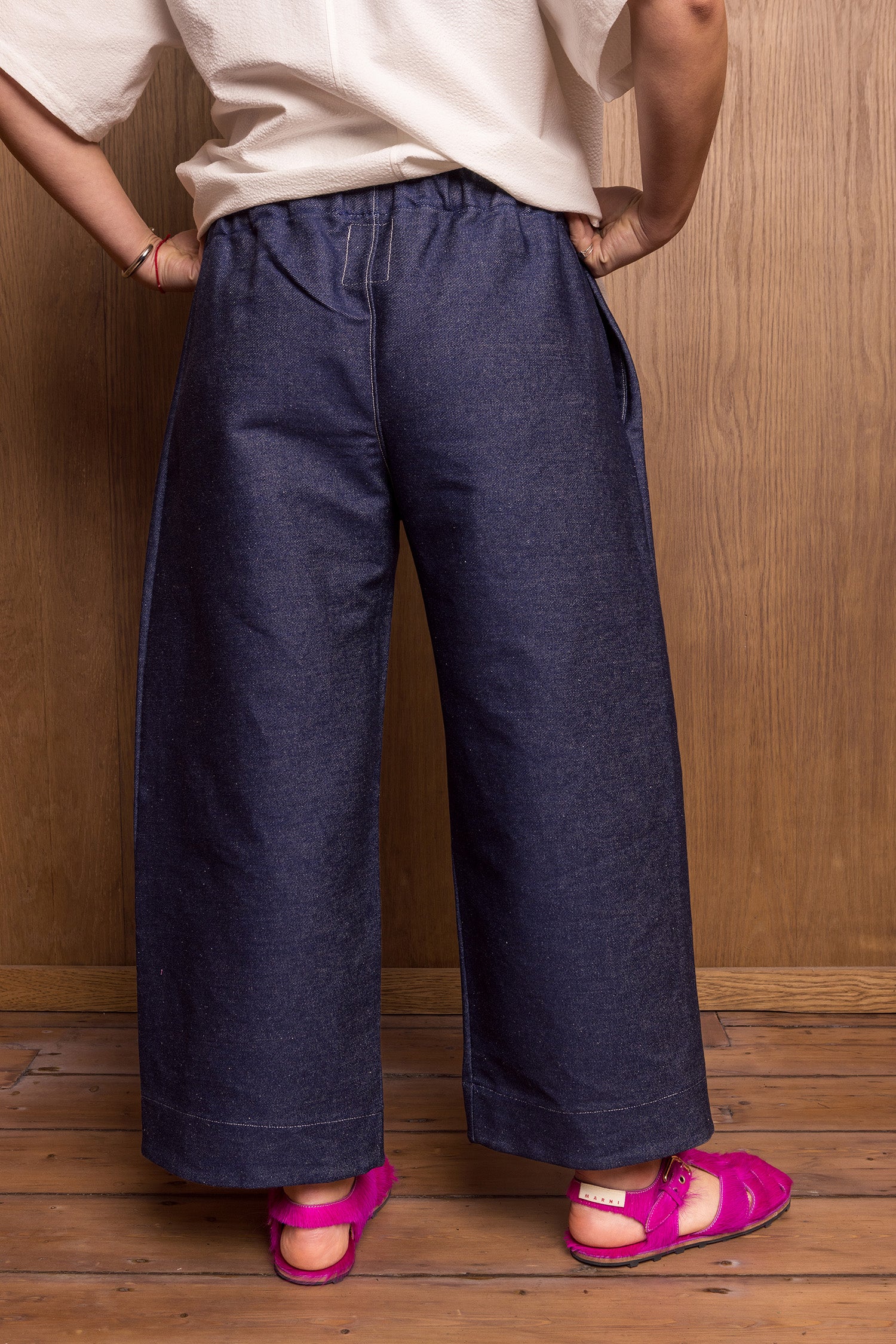 Sana Pants in Indigo