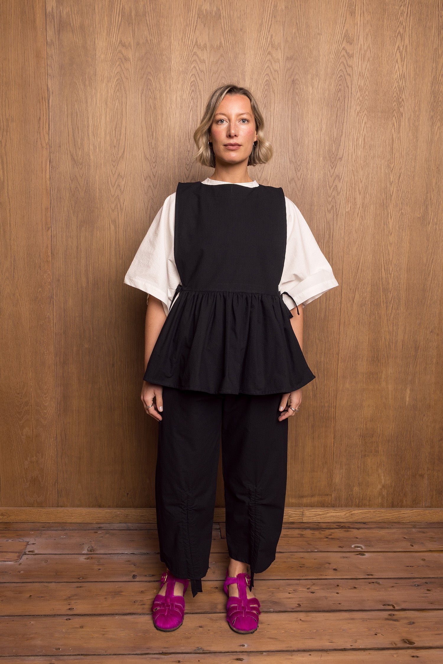Pinafoa Vest in Black