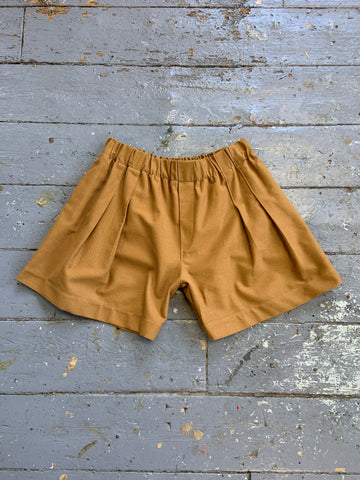 One-Off Tan Twill Shorts (M-L)