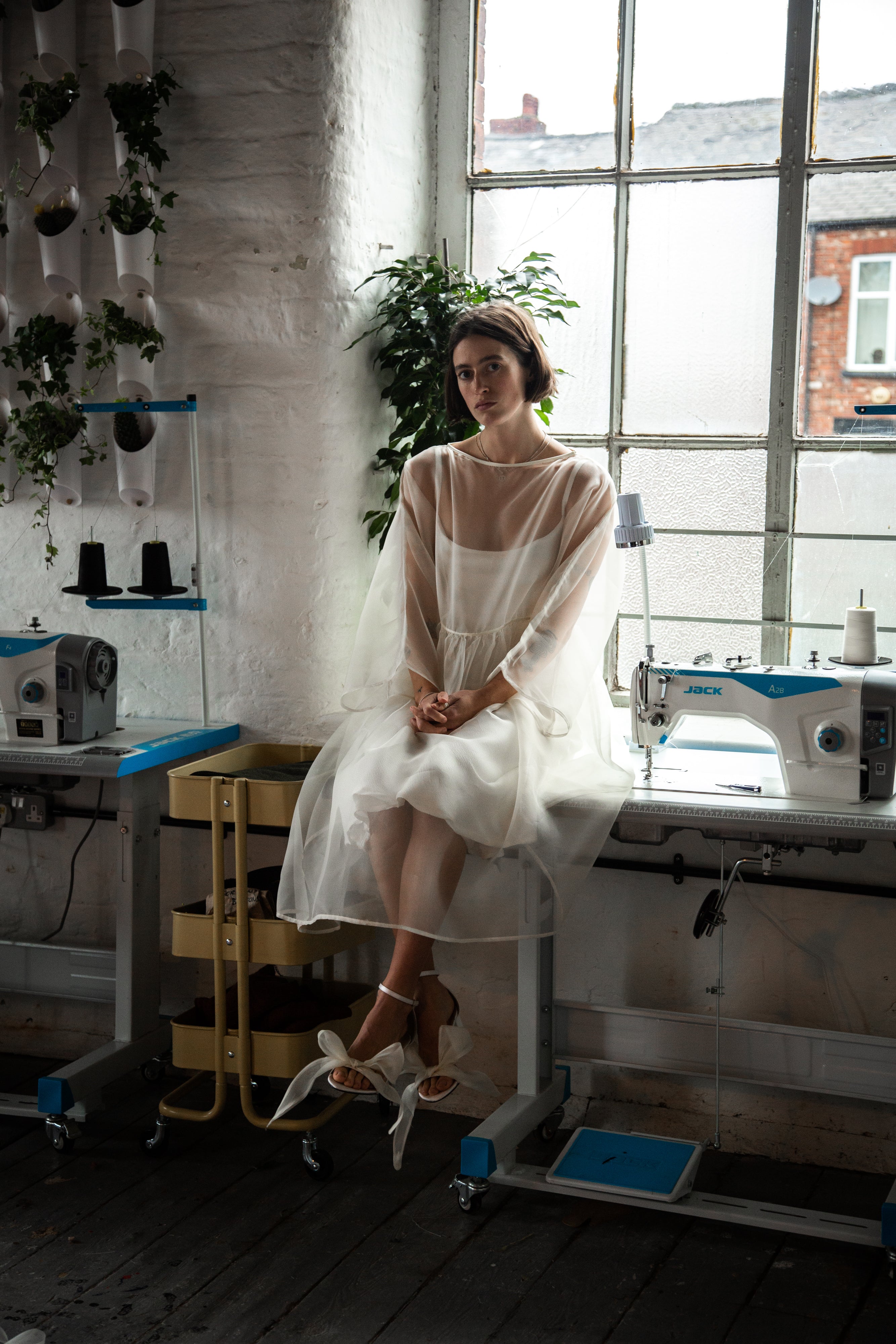 Bridal Kozo Organza Dress