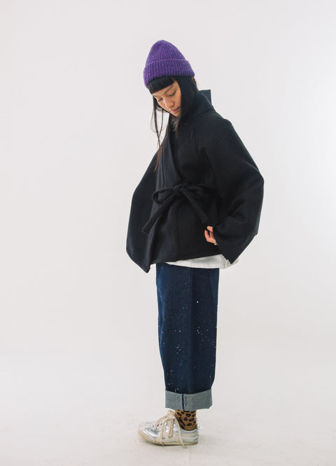 Ūru Kimono Jacket - Black
