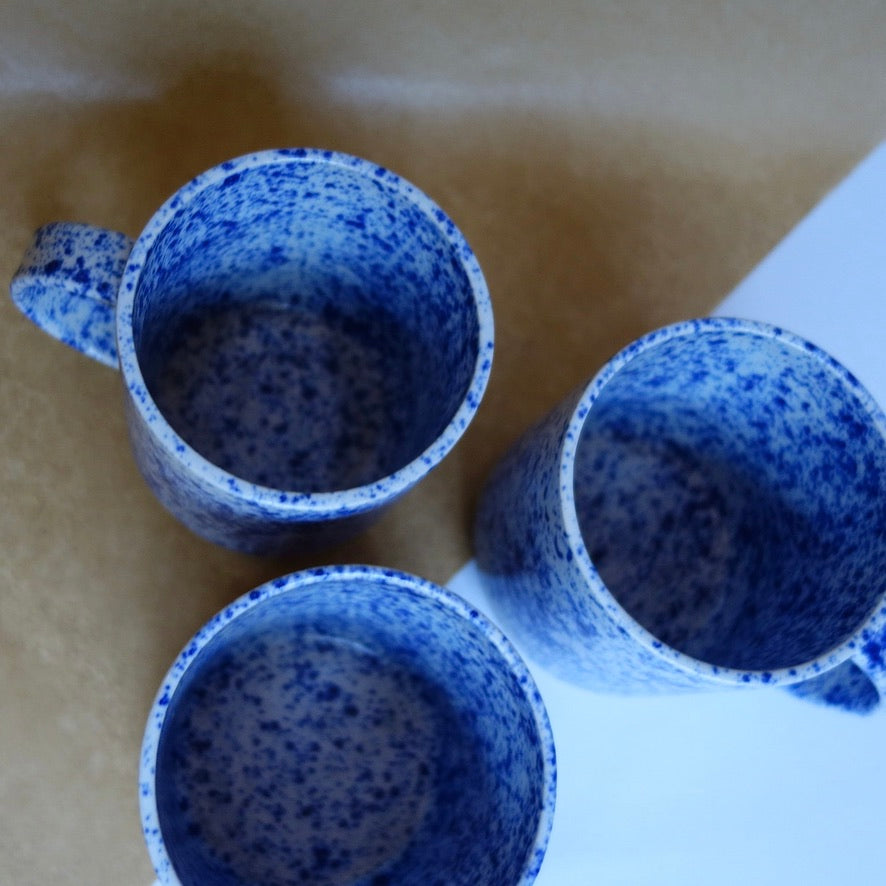 Blue speckled mug by We are Wilbert (lifestyle)