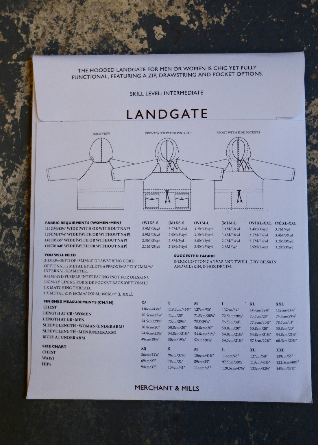 LANDGATE - Merchant and Mills Pattern