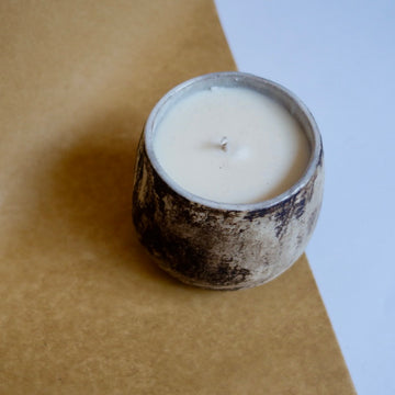 Marbled soy wax candle - Made by Lil (lifestyle)