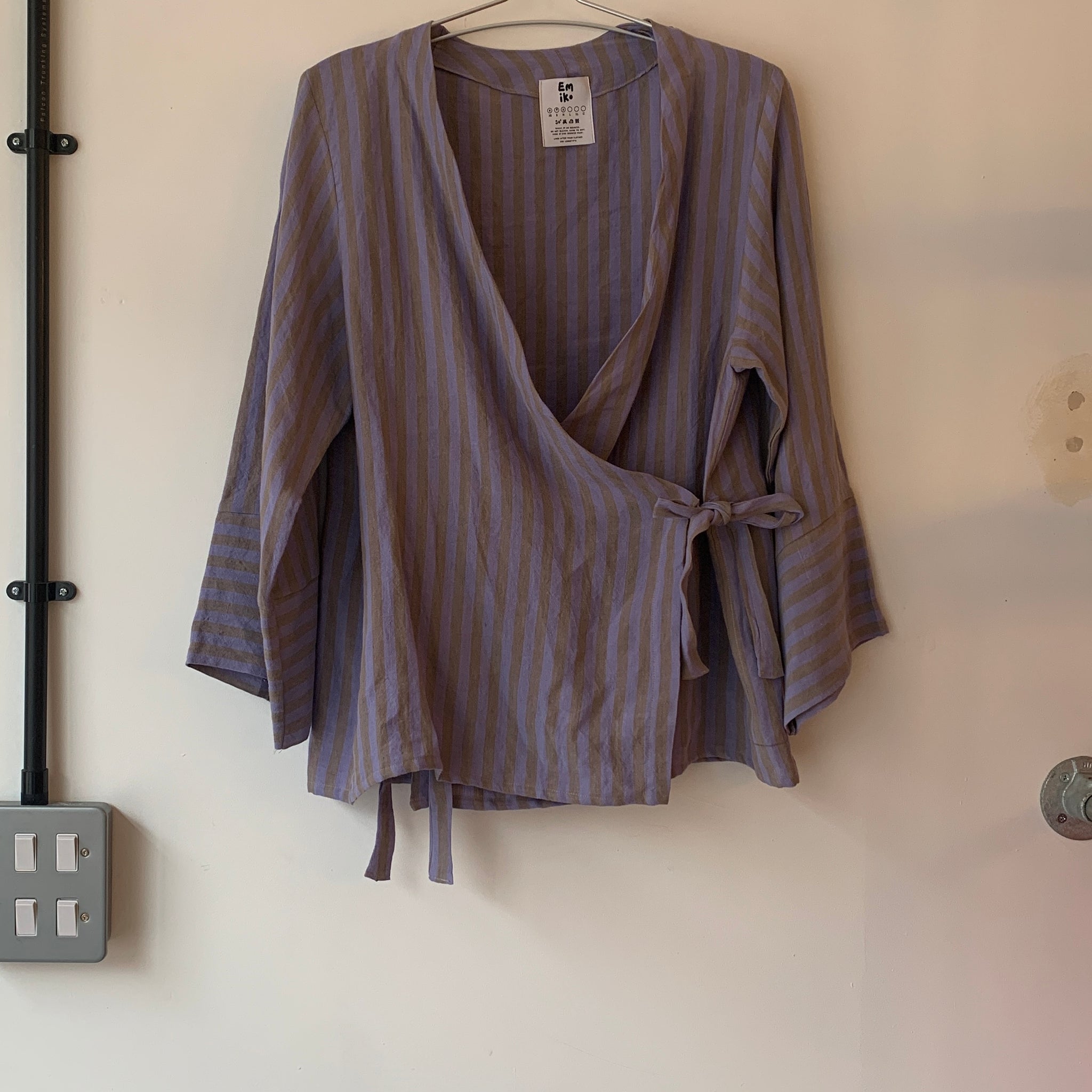 EMIKO ARCHIVE - Nori Shirt Irish Linen Lilac