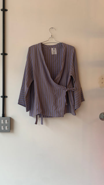 EMIKO ARCHIVE - Nori Shirt Irish Linen Lilac