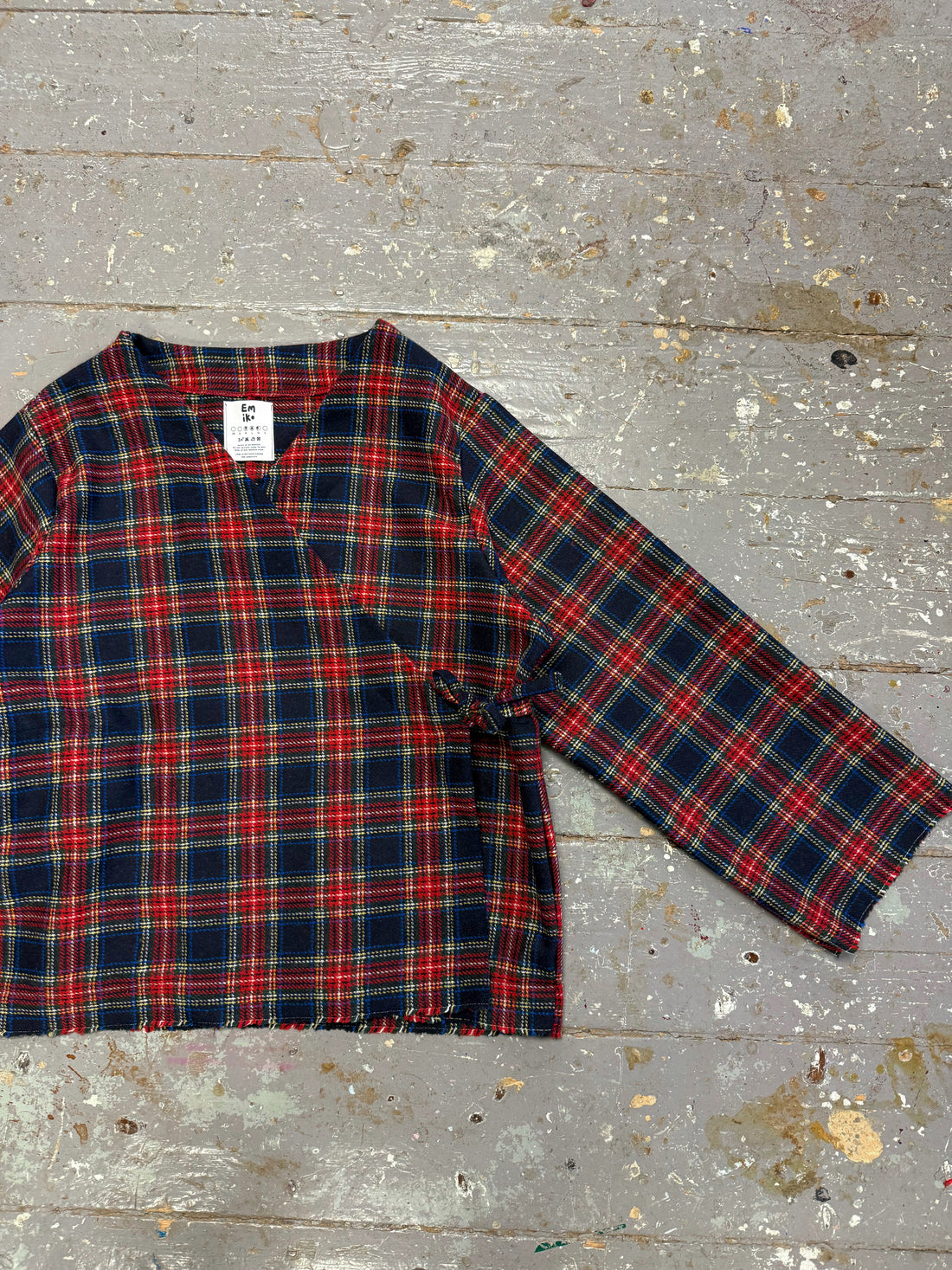 Limited Edition Short Nori Jacket Deadstock Tartan (M-XL)