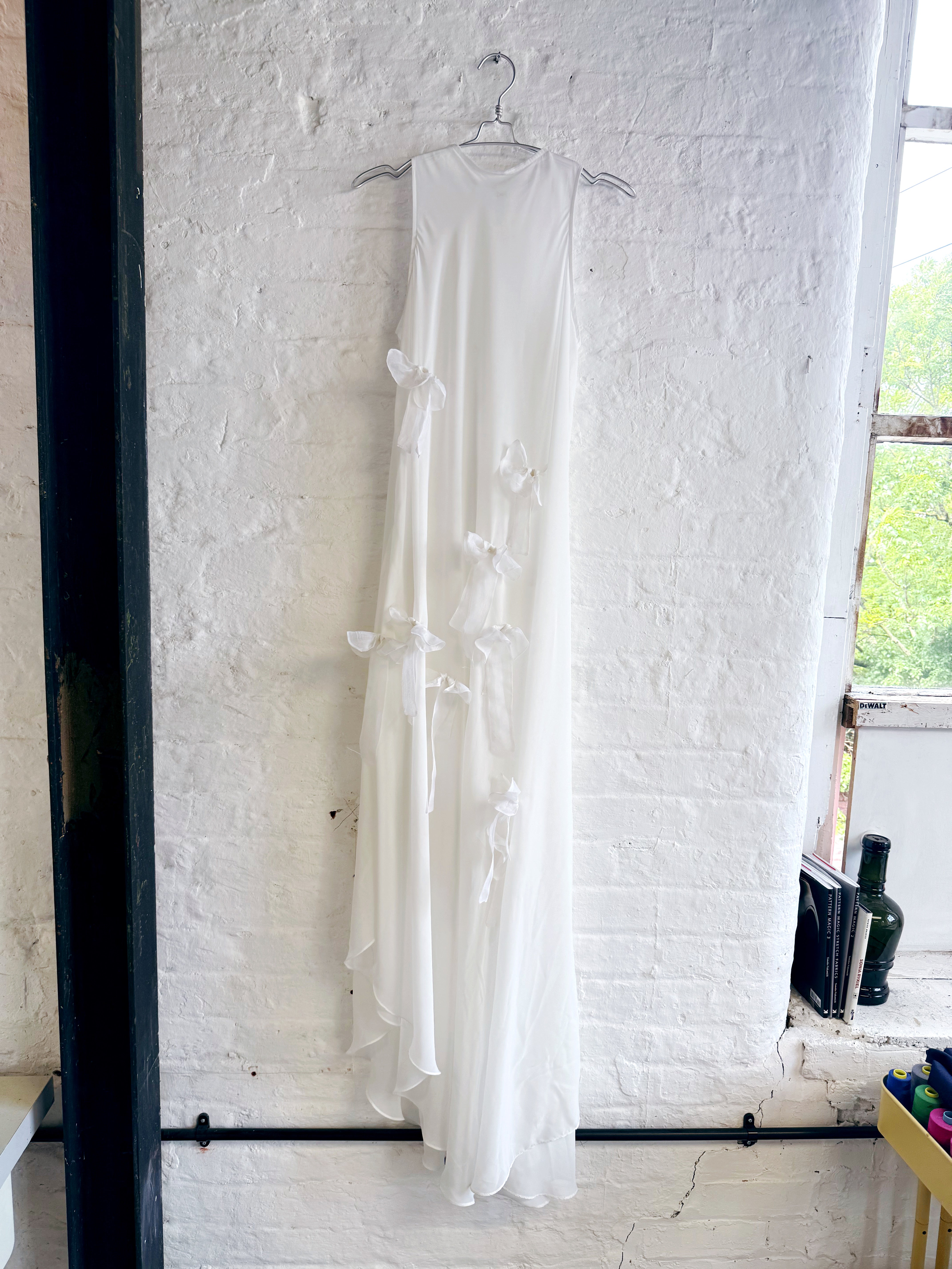 Ivory Bow Dress