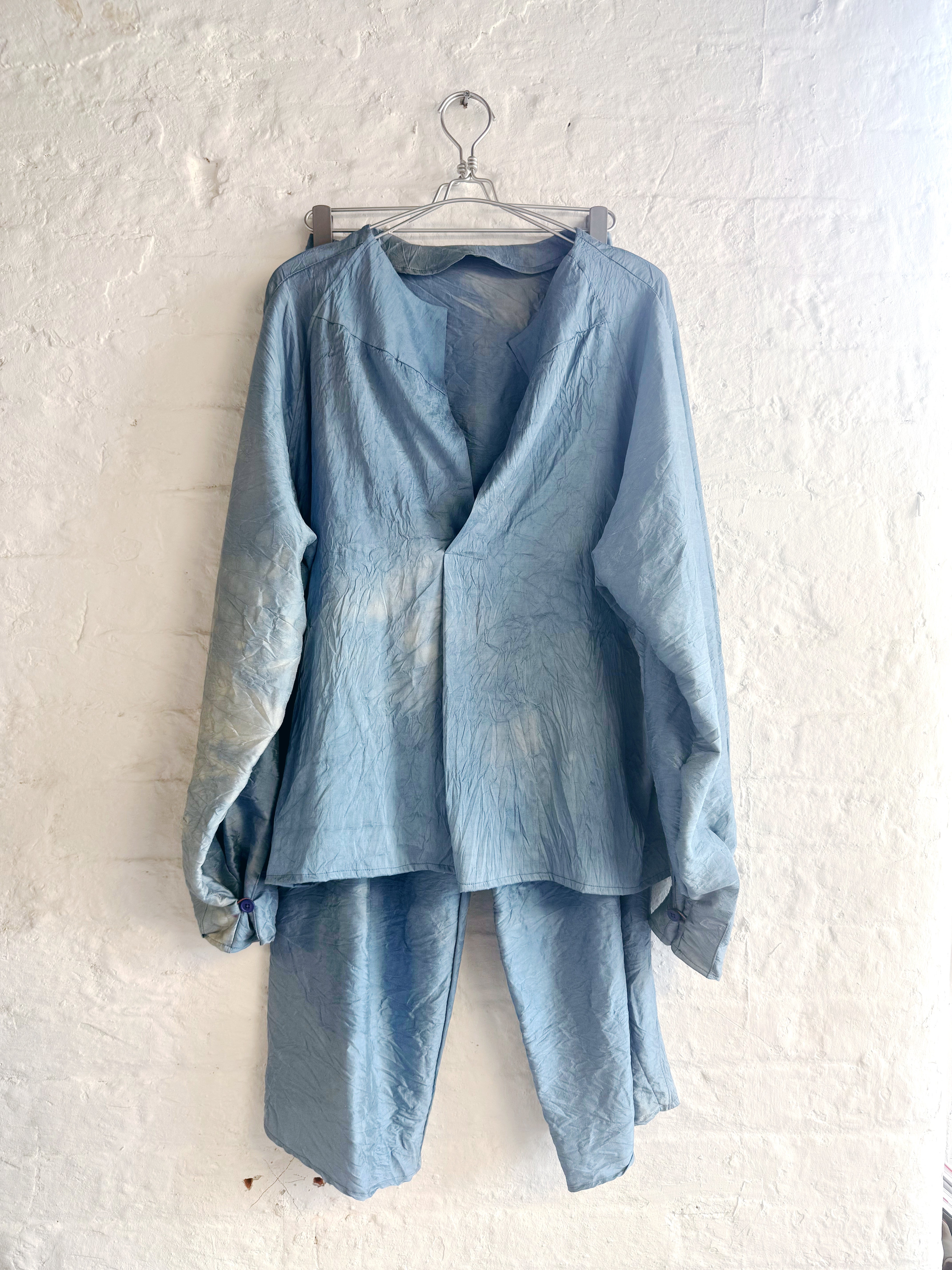 Blue Tie Die Suit