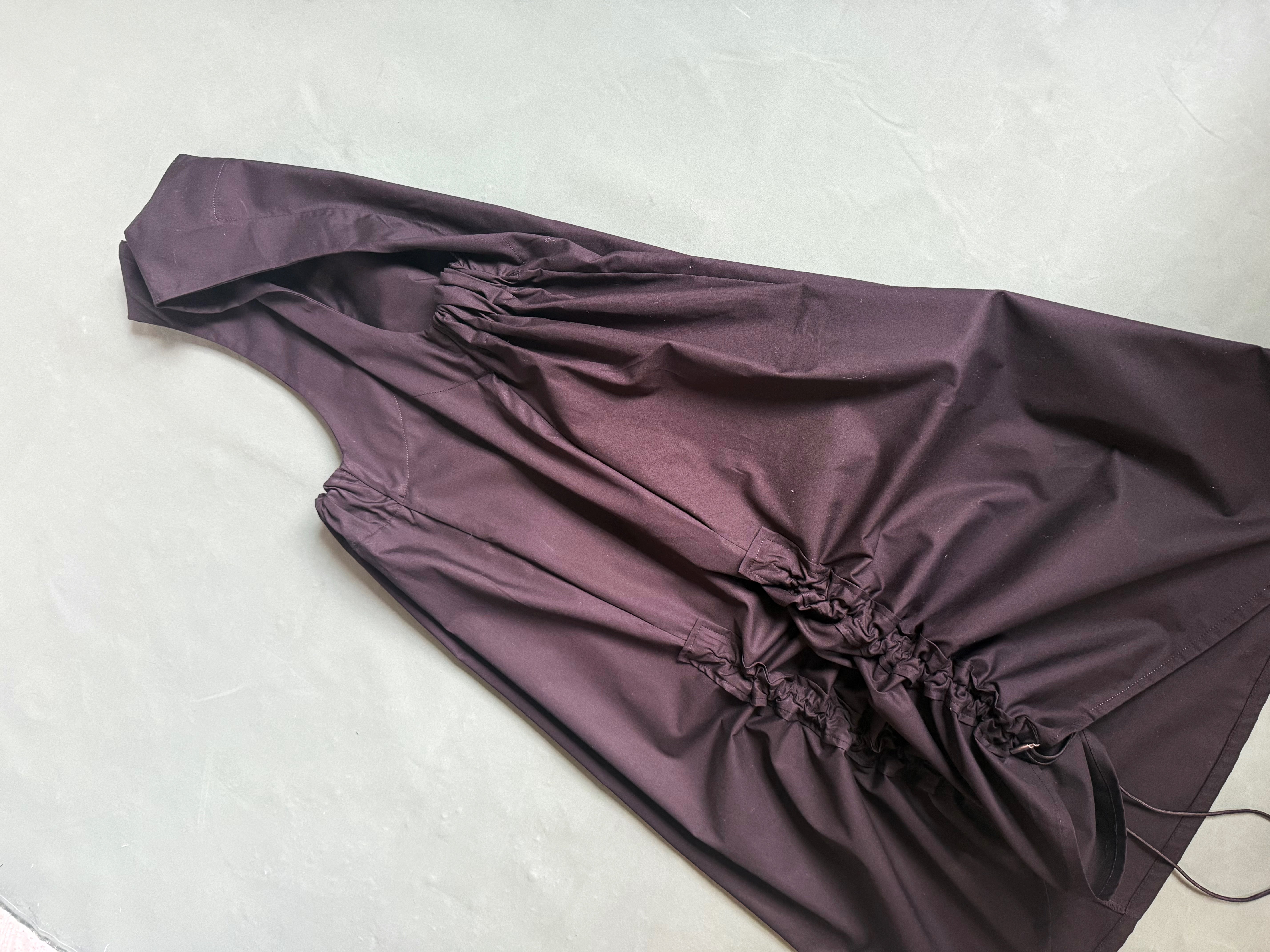 Kinchaku Dress in Cotton Poplin PRE-ORDER