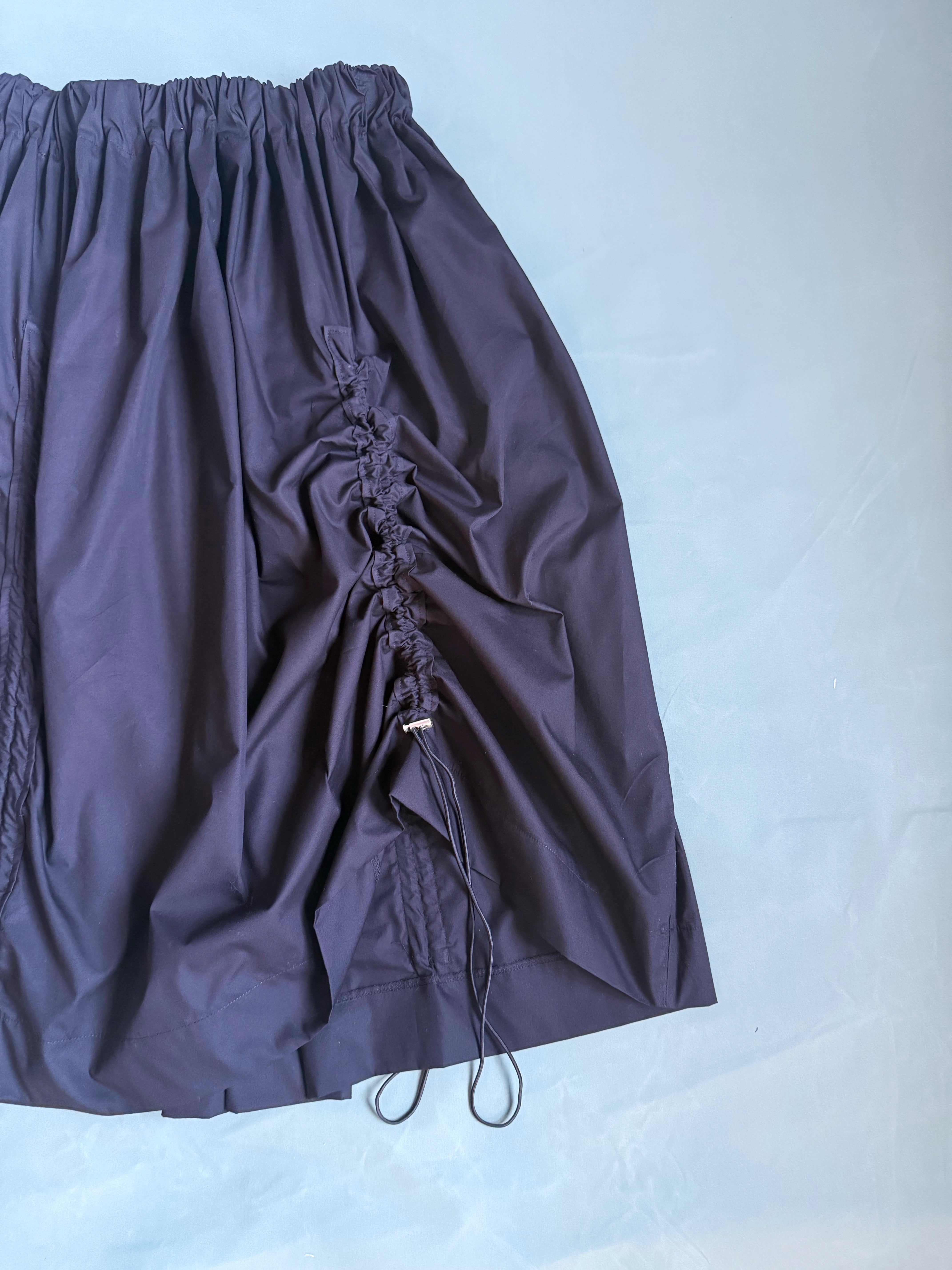 Kinchaku Skirt in Cotton Poplin PRE-ORDER