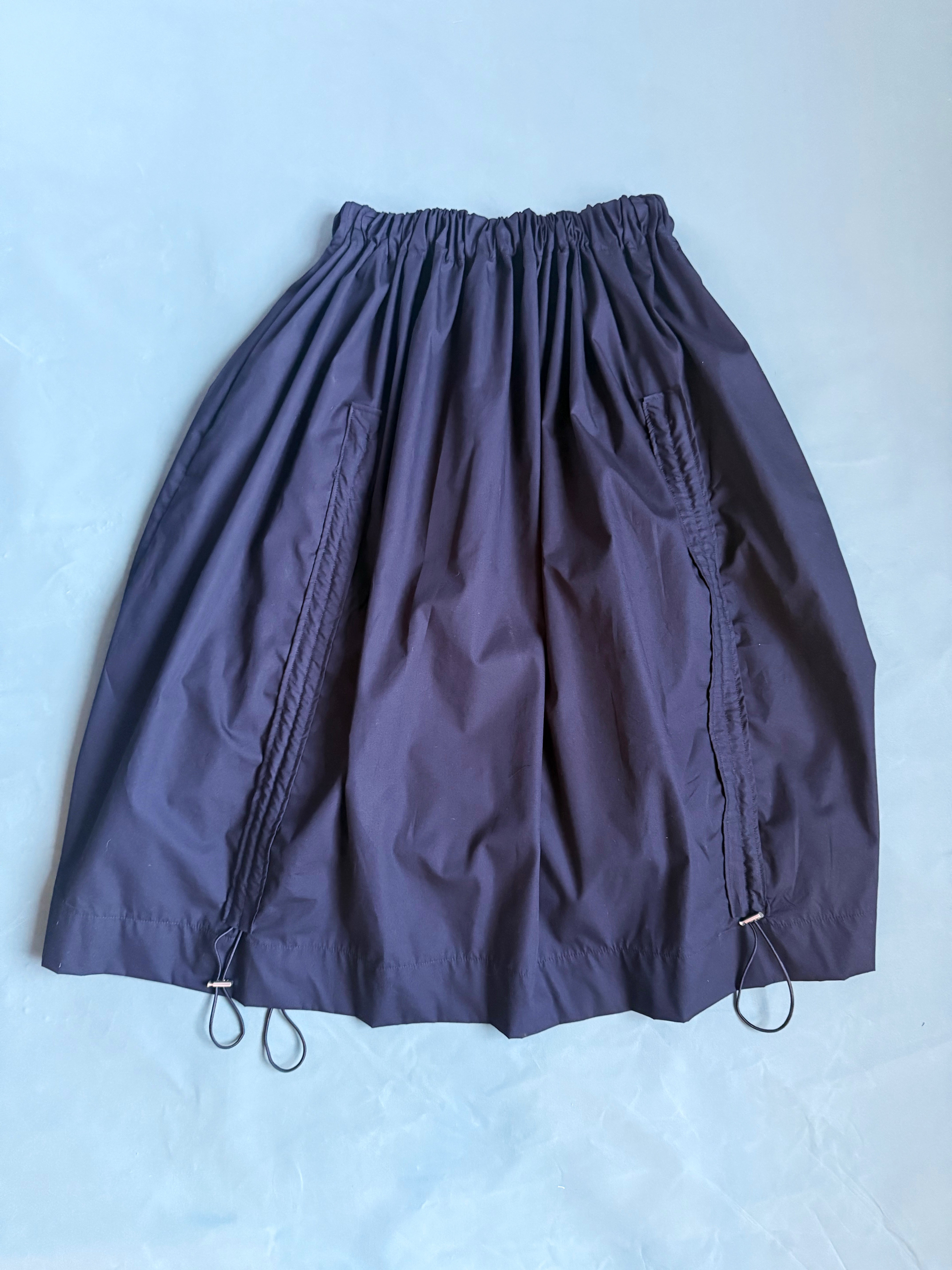 Kinchaku Skirt in Cotton Poplin PRE-ORDER