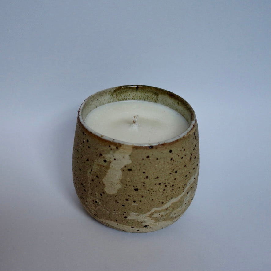 Marbled soy wax candle - Made by Lil (lifestyle)