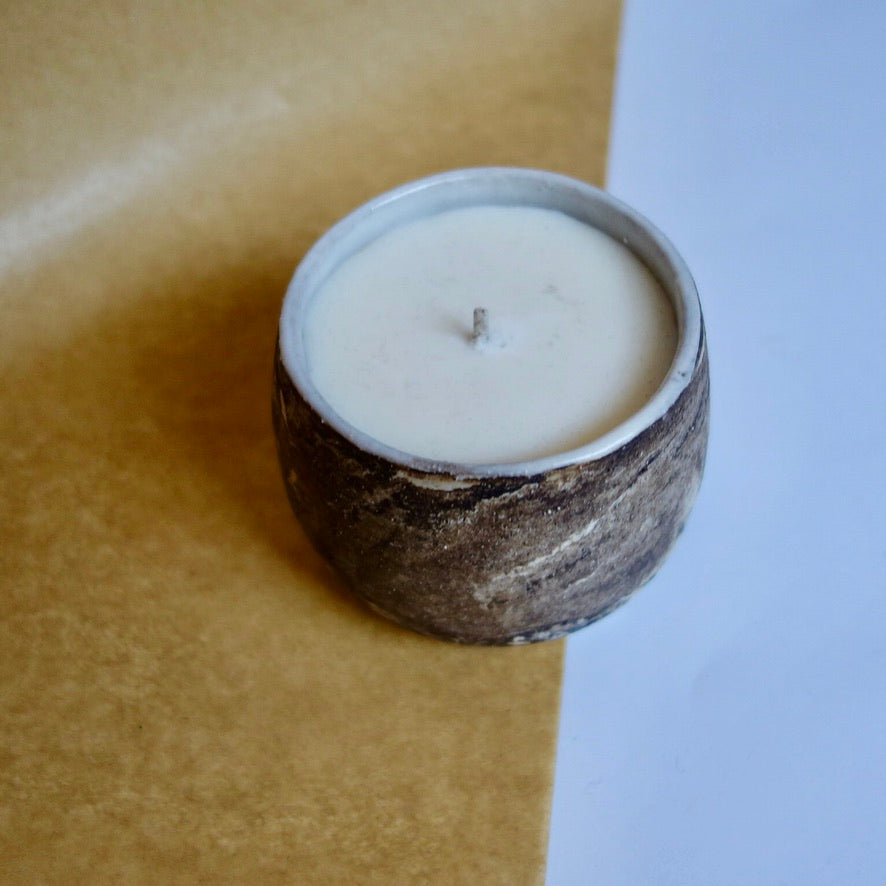 Marbled soy wax candle - Made by Lil (lifestyle)