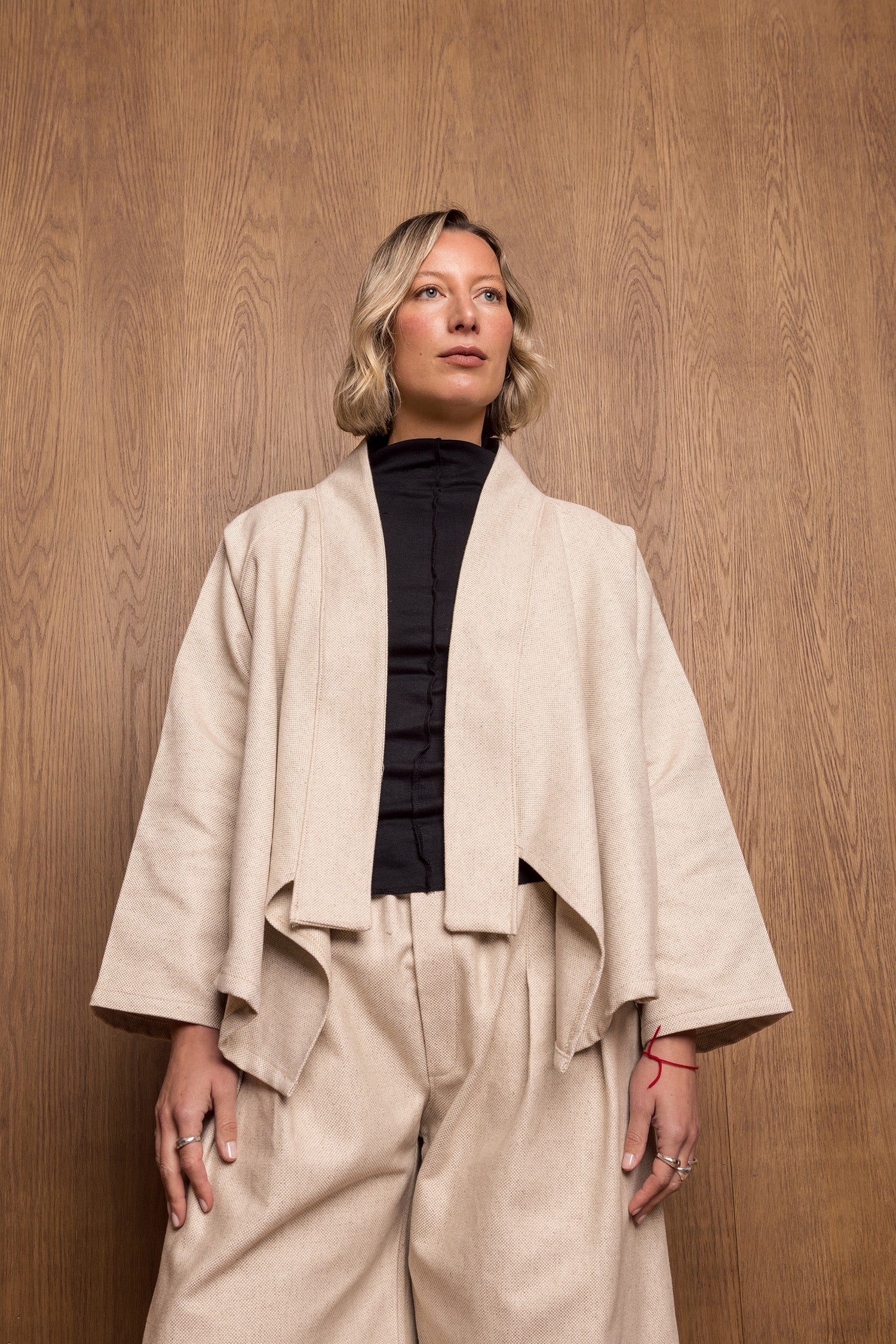 Urū Jacket in Natural Weave