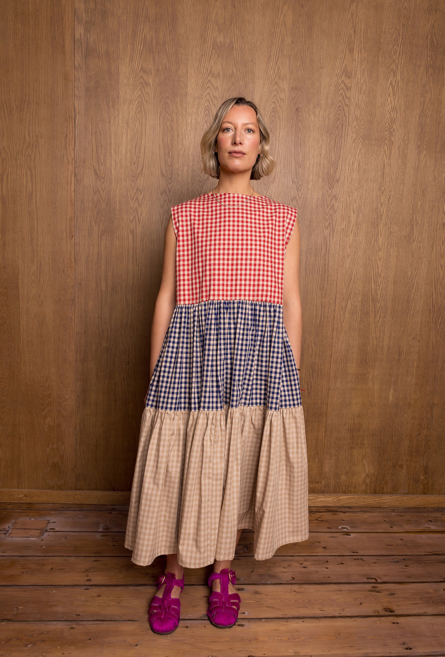 Kaiso Dress in Gingham