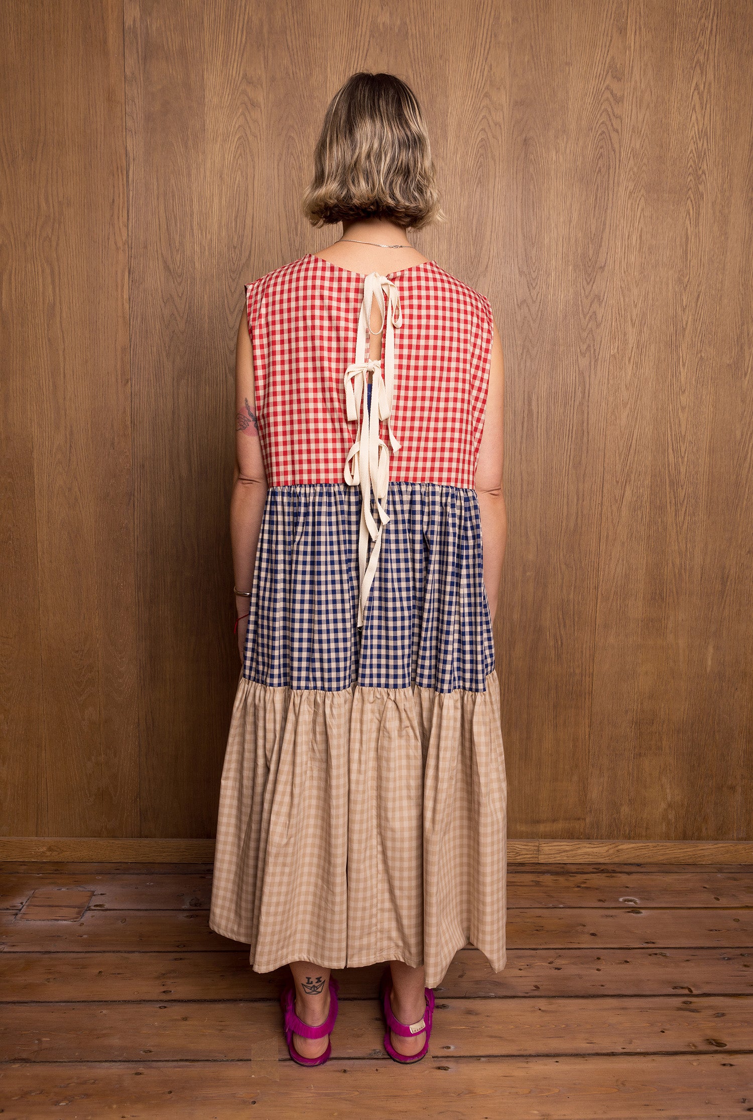 Kaiso Dress in Gingham