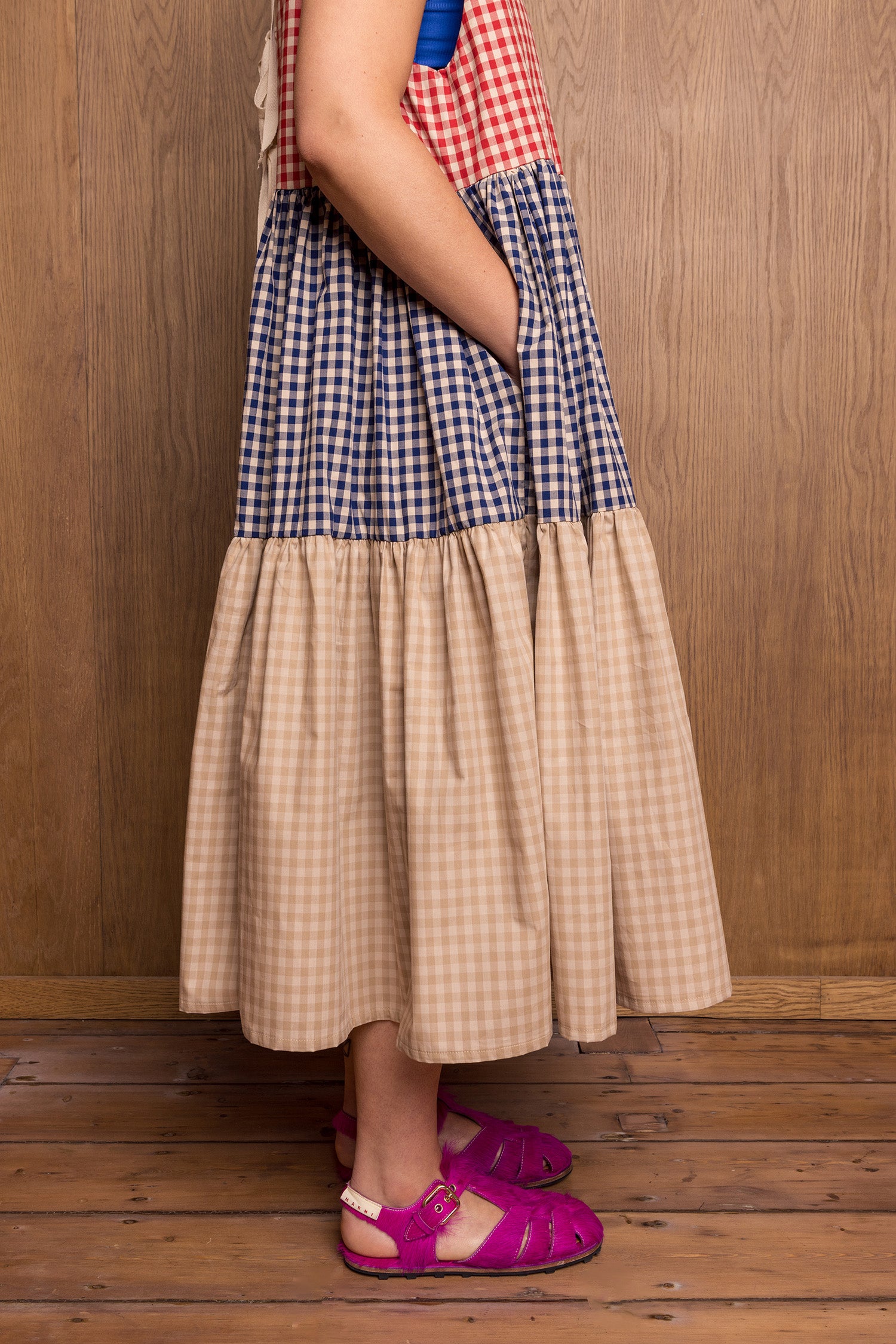 Kaiso Dress in Gingham