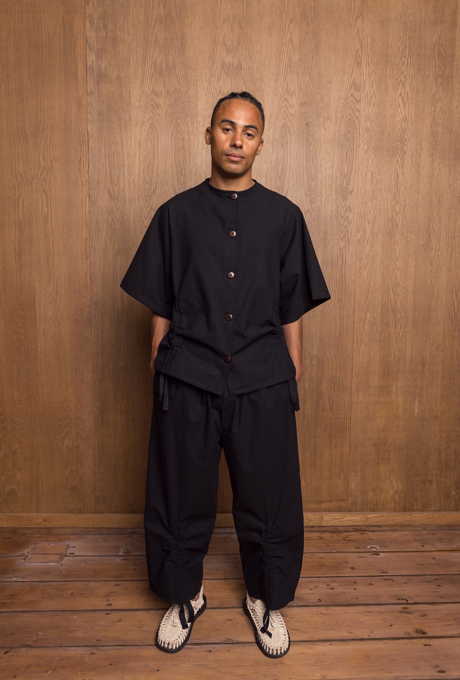 Kinchaku Shirt in Black