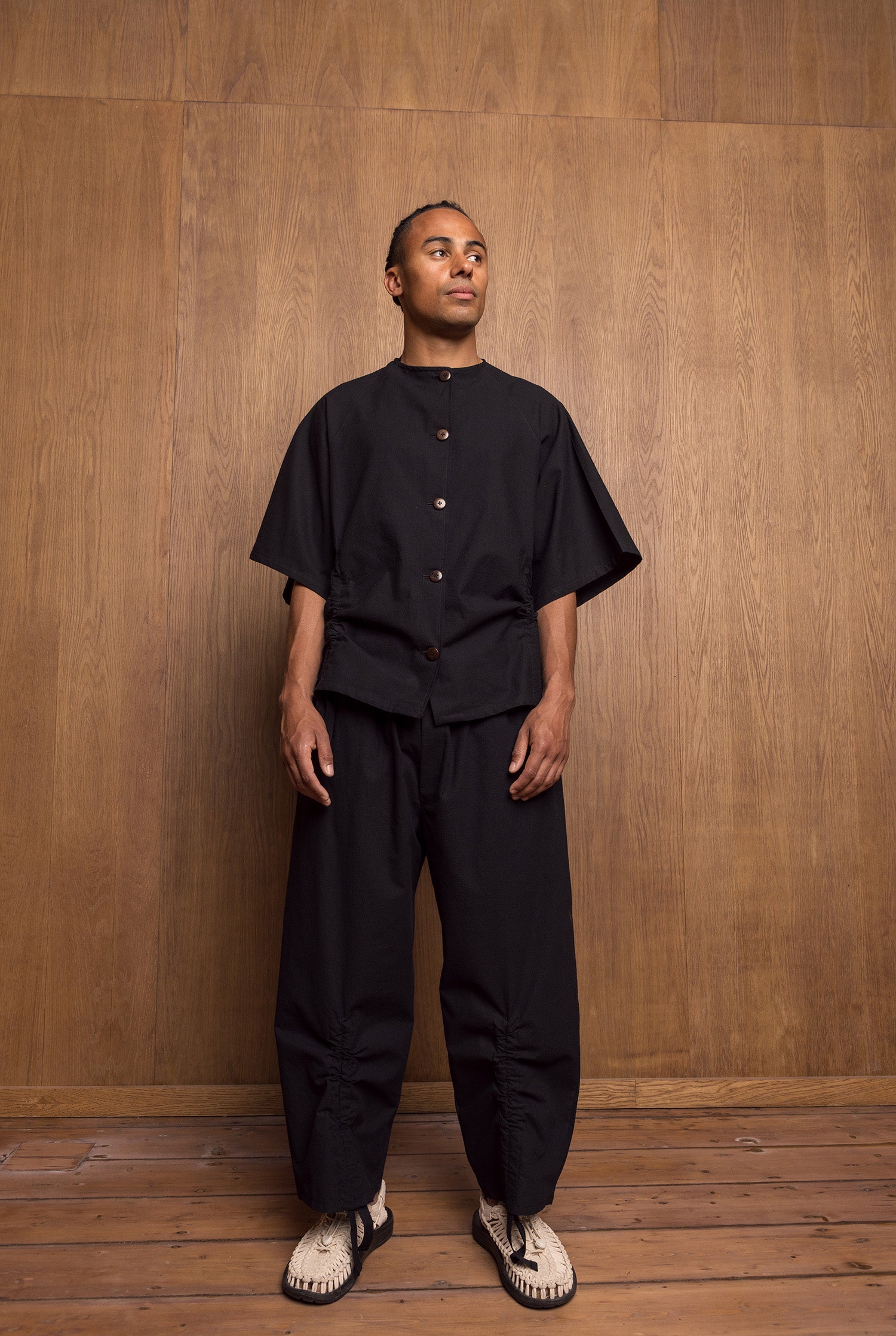 Kinchaku Shirt in Black