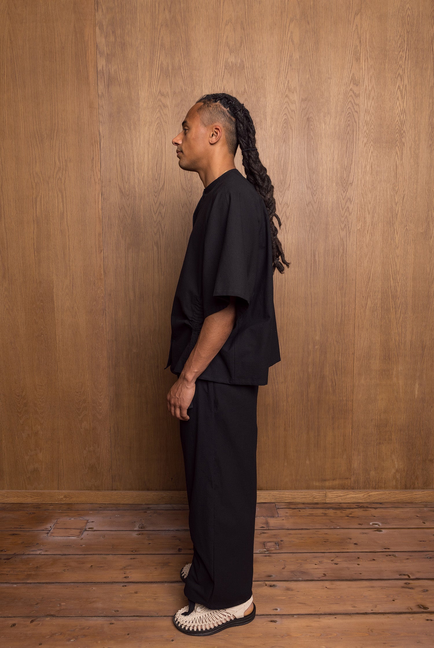 Kinchaku Shirt in Black