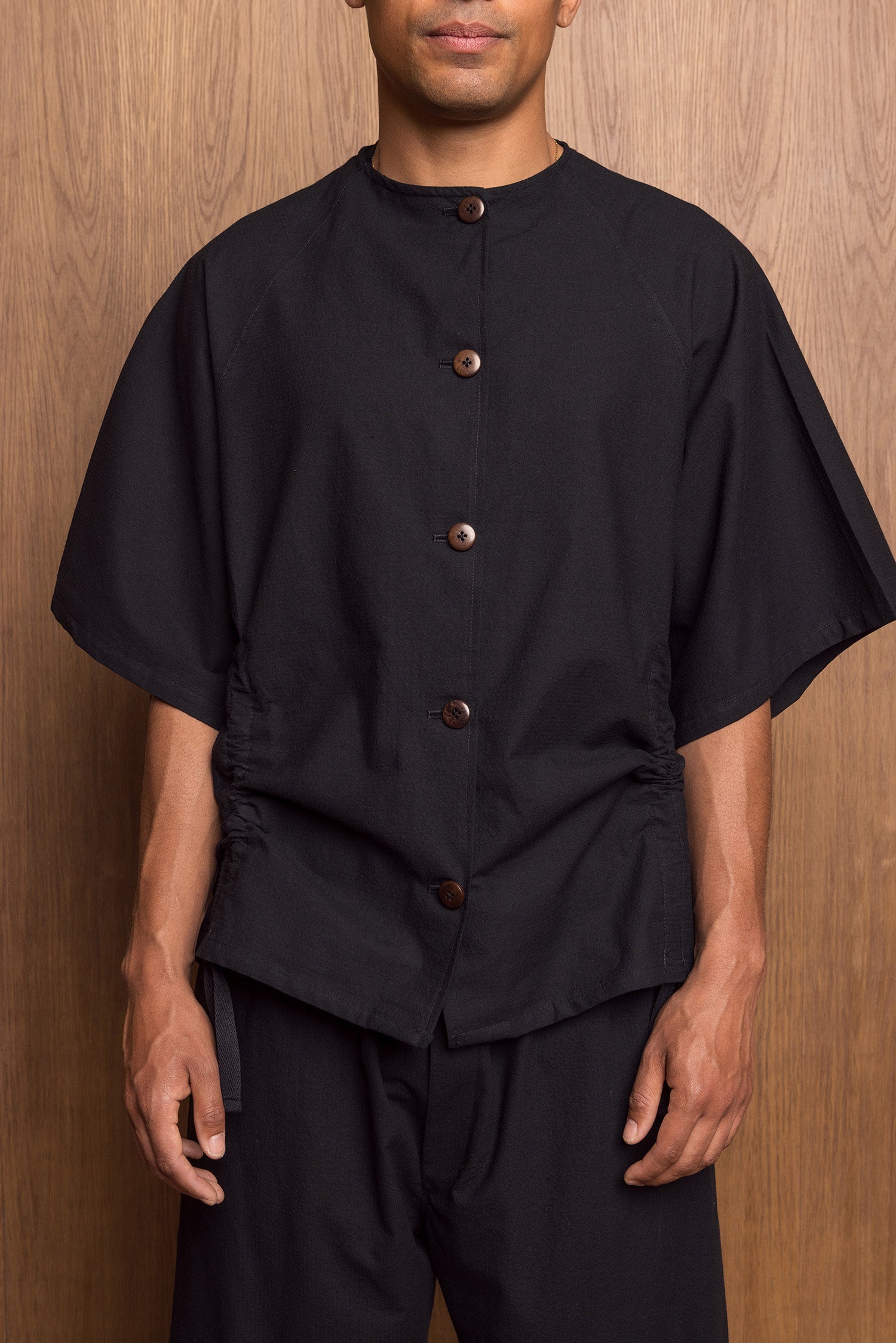 Kinchaku Shirt in Black