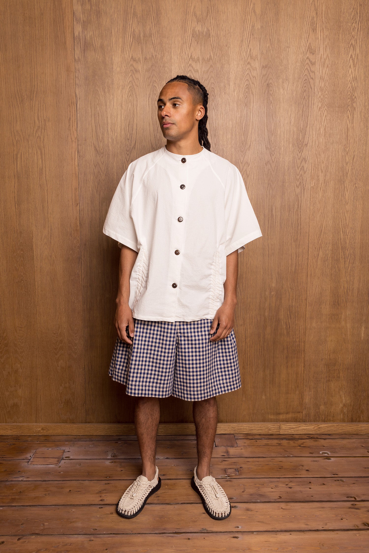 Kinchaku Shirt in off-White