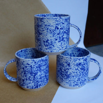 Blue speckled mug by We are Wilbert (lifestyle)