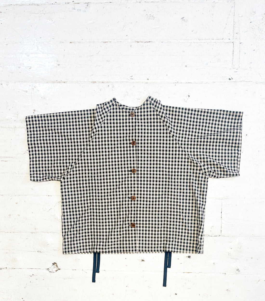 Gingham Kinchaku Shirt