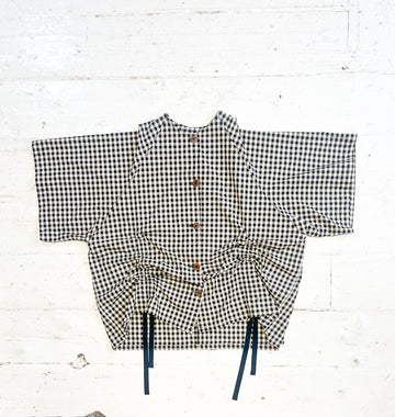 Gingham Kinchaku Shirt