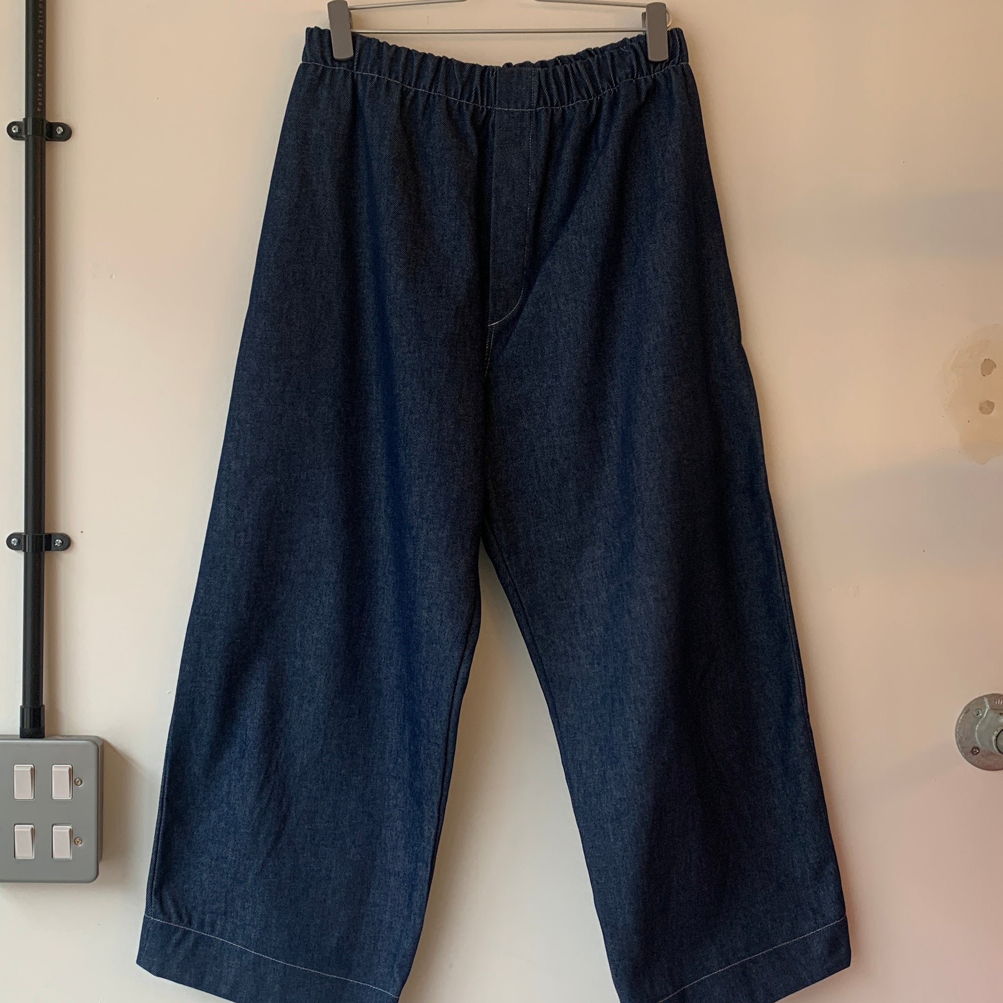 EMIKO ARCHIVE - Indigo Denim Sana Pants (M-L)