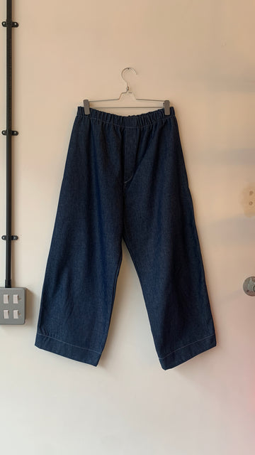 EMIKO ARCHIVE - Indigo Denim Sana Pants (M-L)