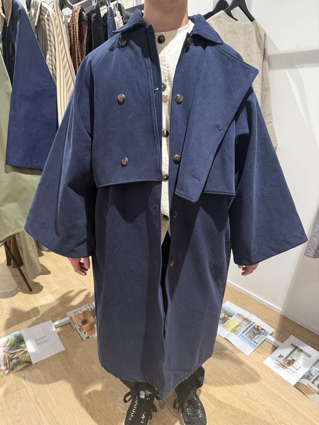 Botan Coat in Moleskin