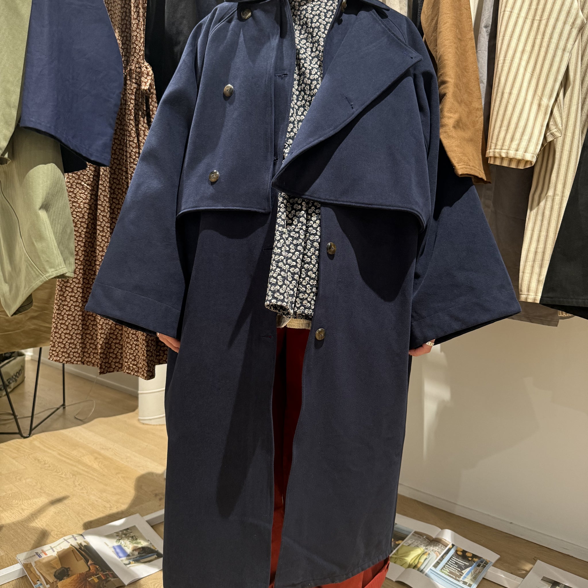 Botan Coat in Moleskin