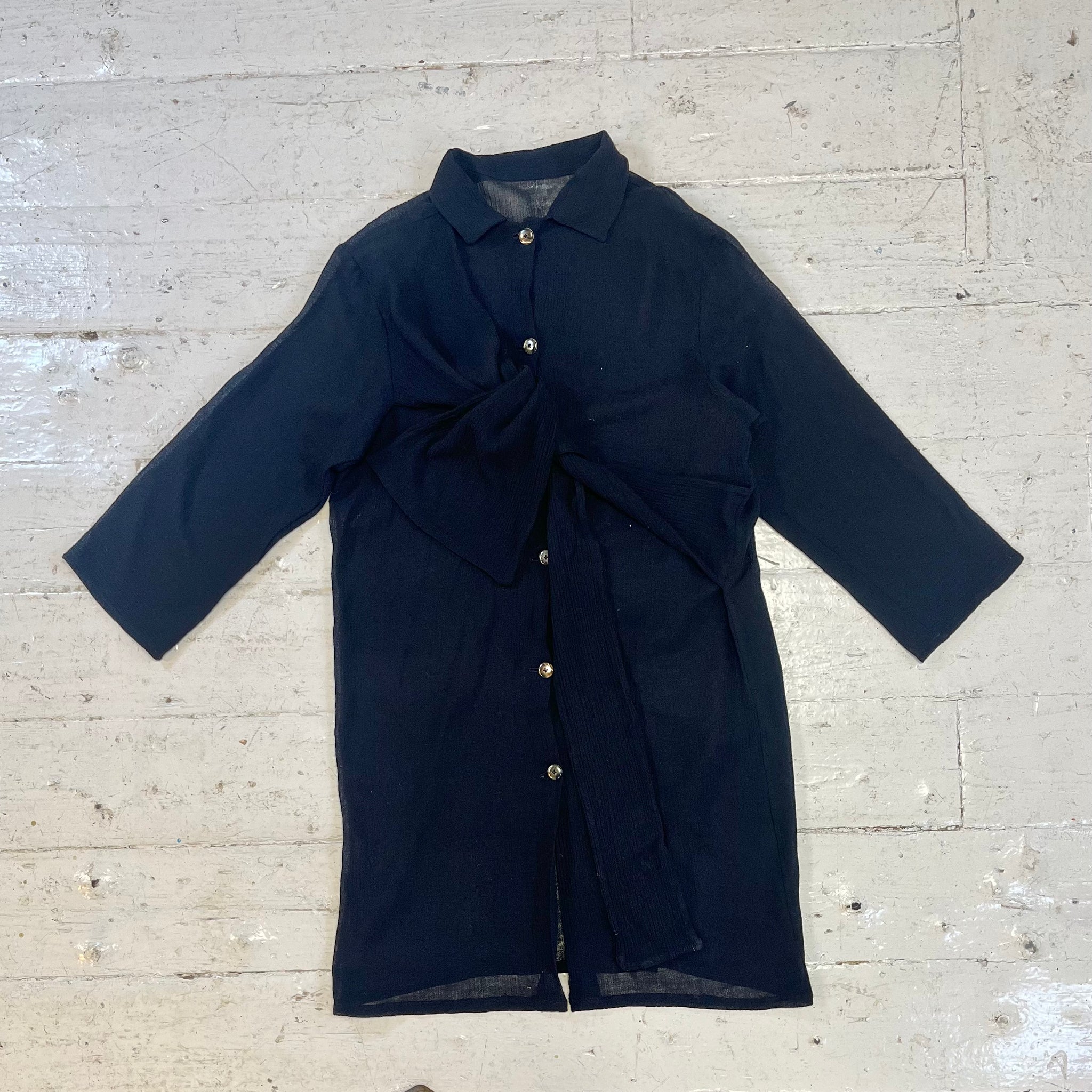 Black Tie Overshirt in M-XL