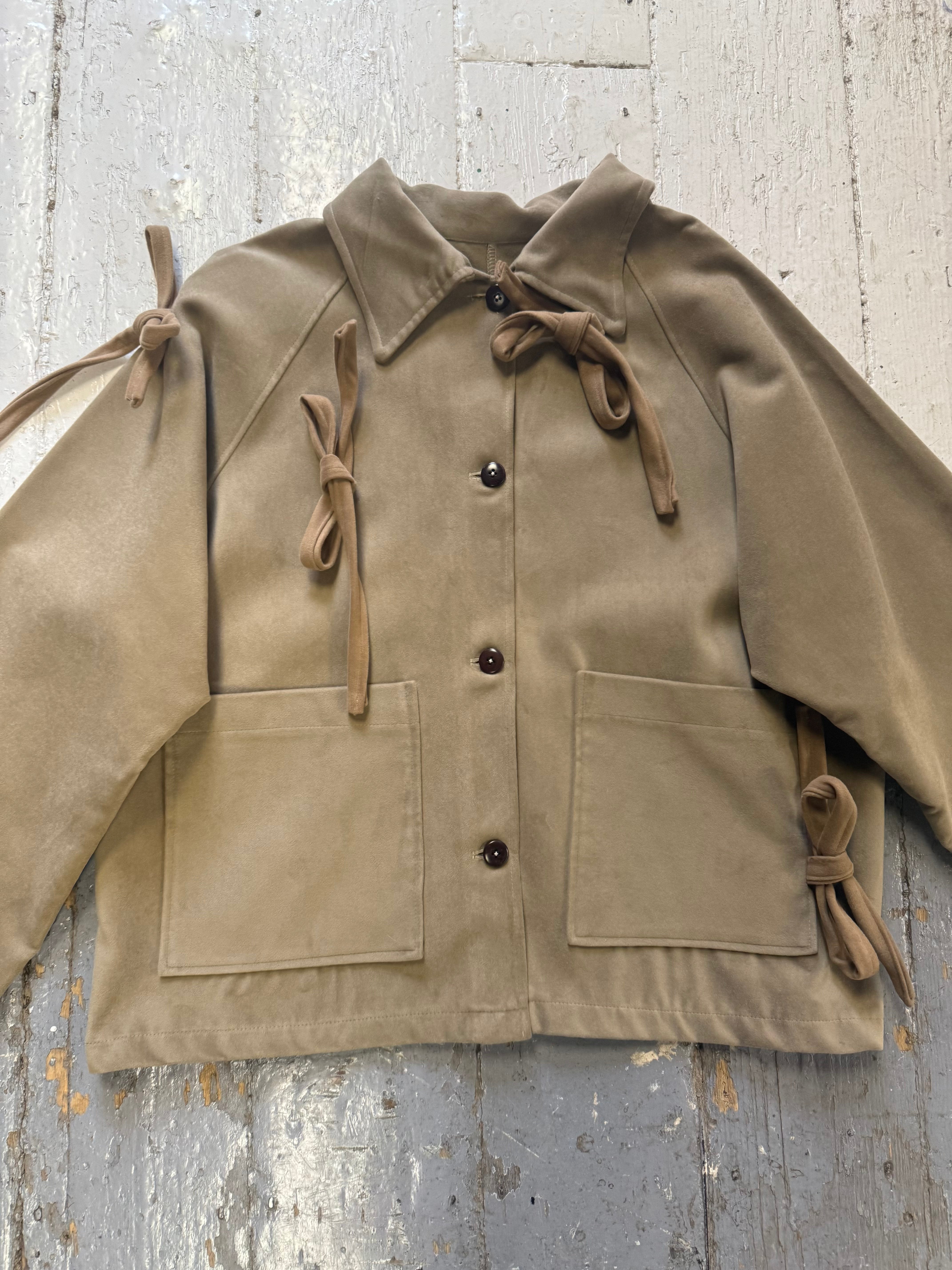 Moleskin Bow Jacket Sample (L-XL)