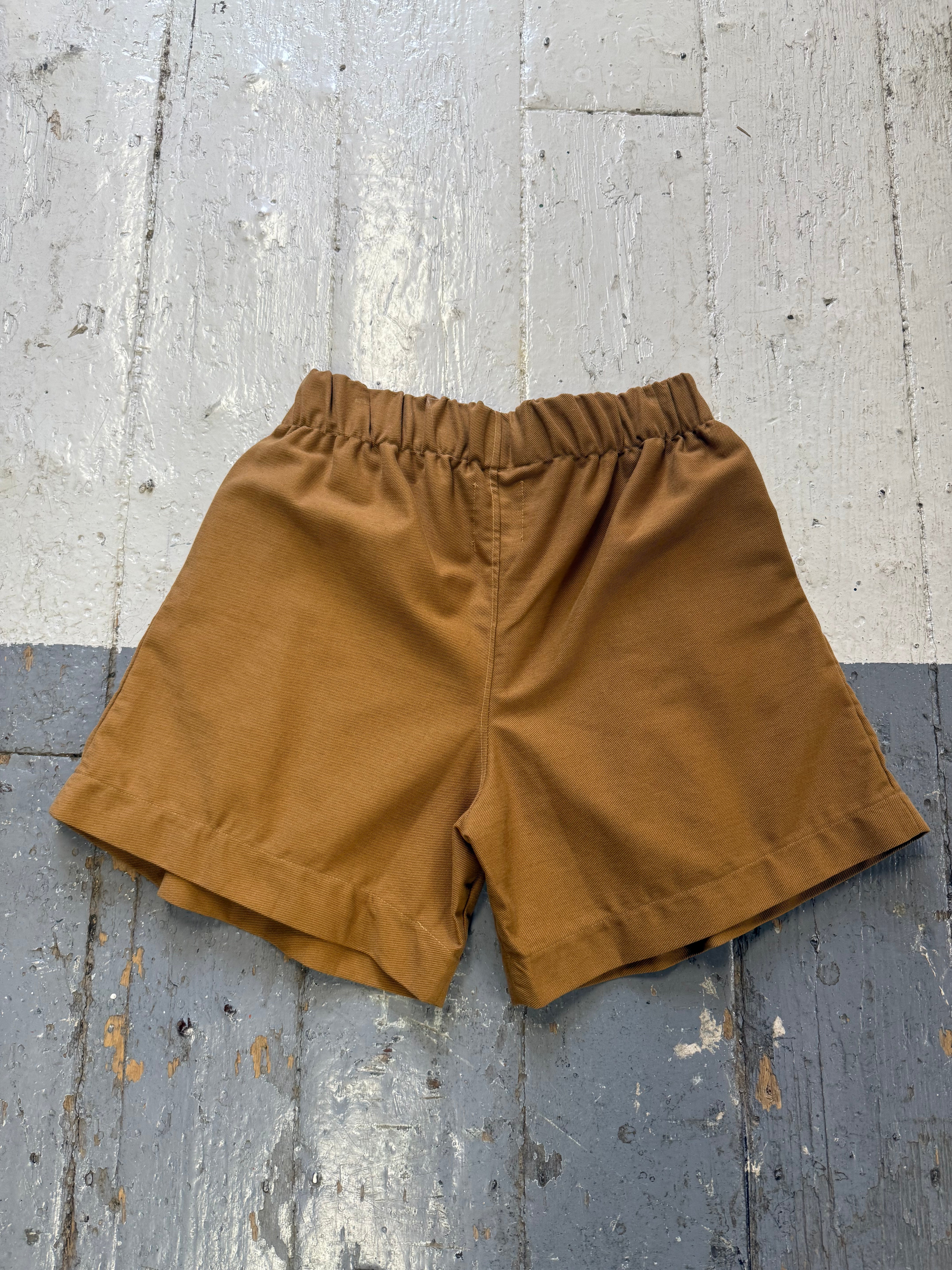 Tan Puritsu Shorts Sample (S-M)