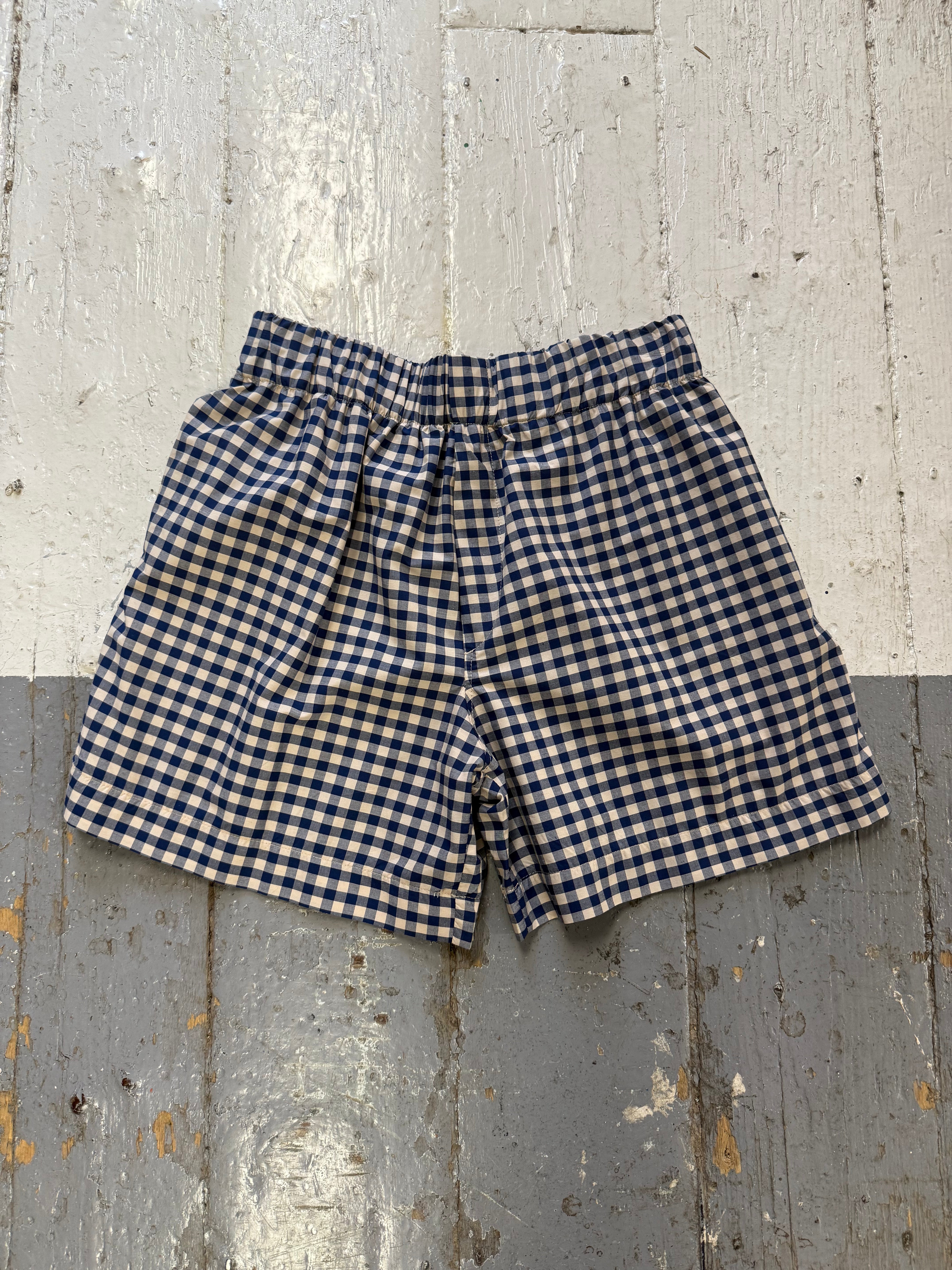 Gingham Hiro Shorts Sample (XS-S)