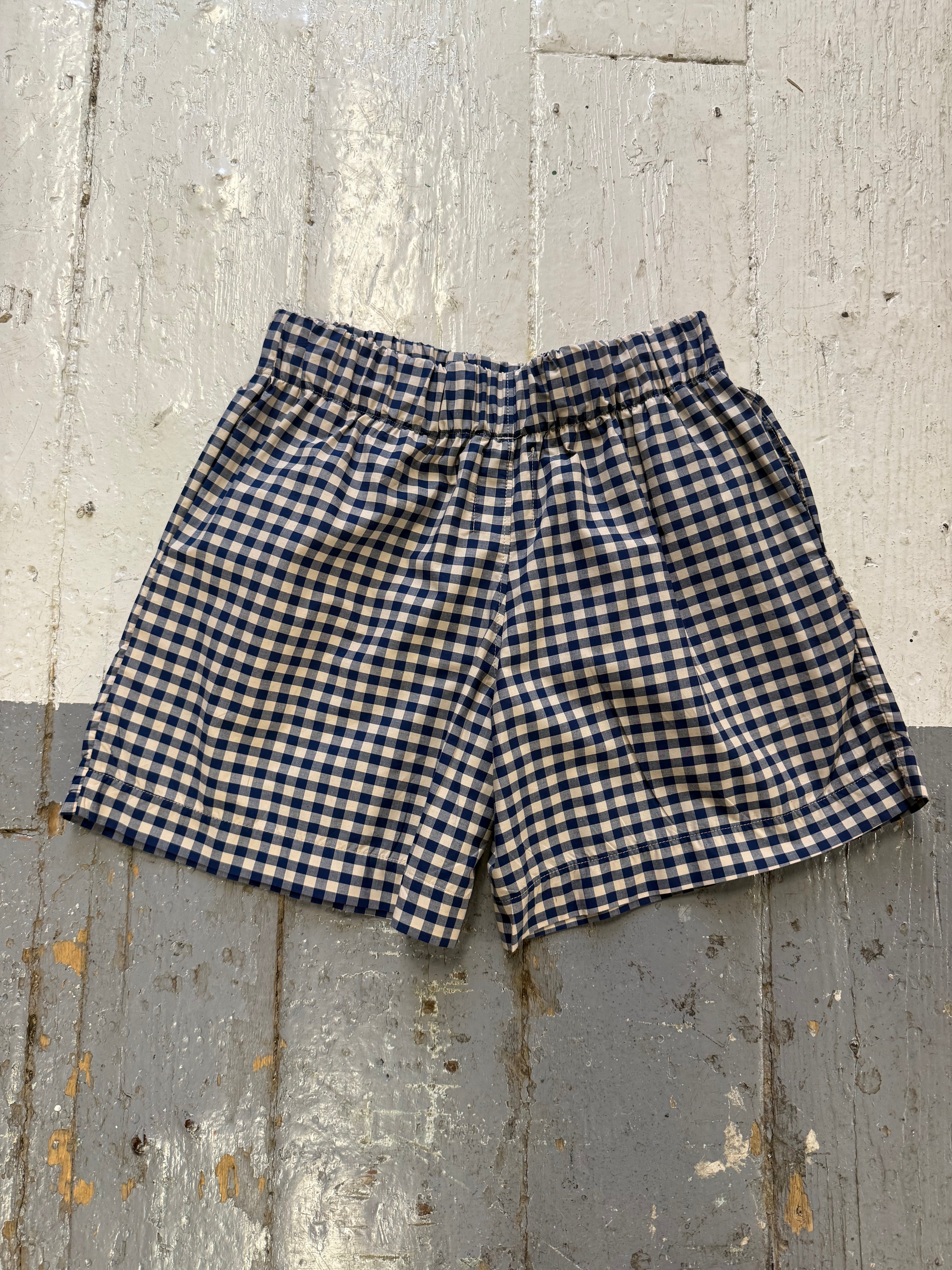 Gingham Hiro Shorts Sample (XS-S)