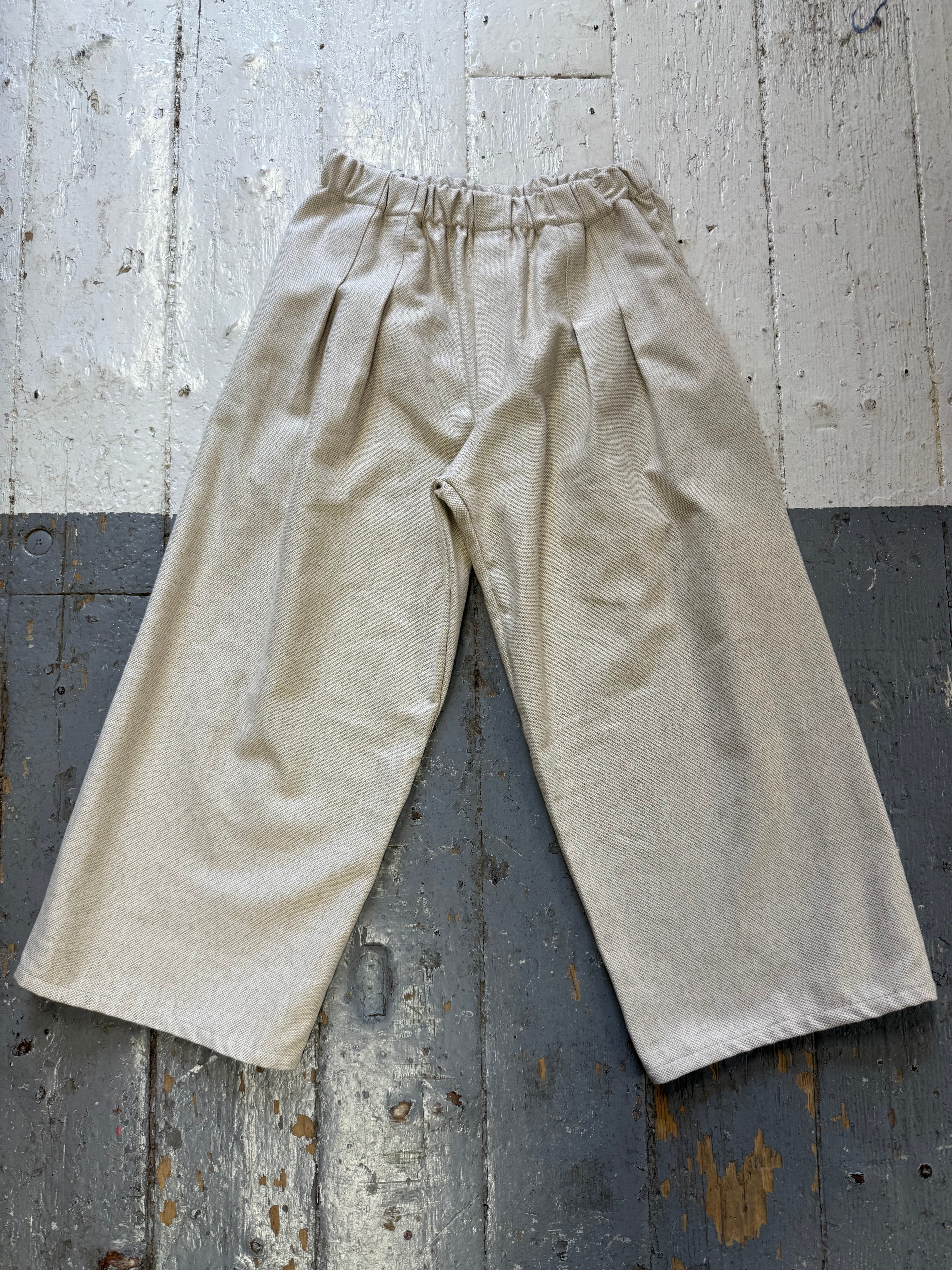 Ecru Puritsū Pants Sample (S-M)