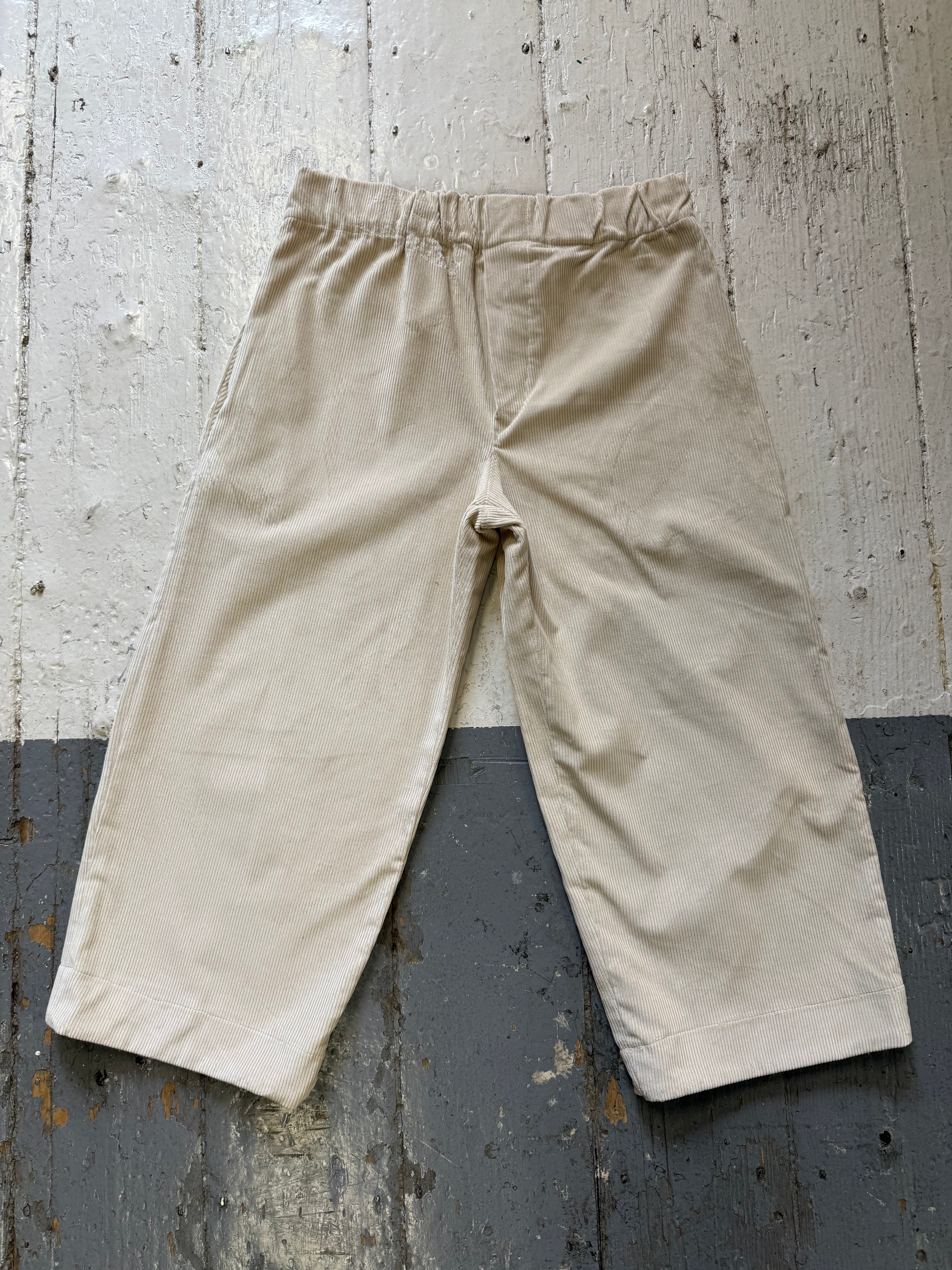 Ecru Cord Sana Pants Sample (XS-S)