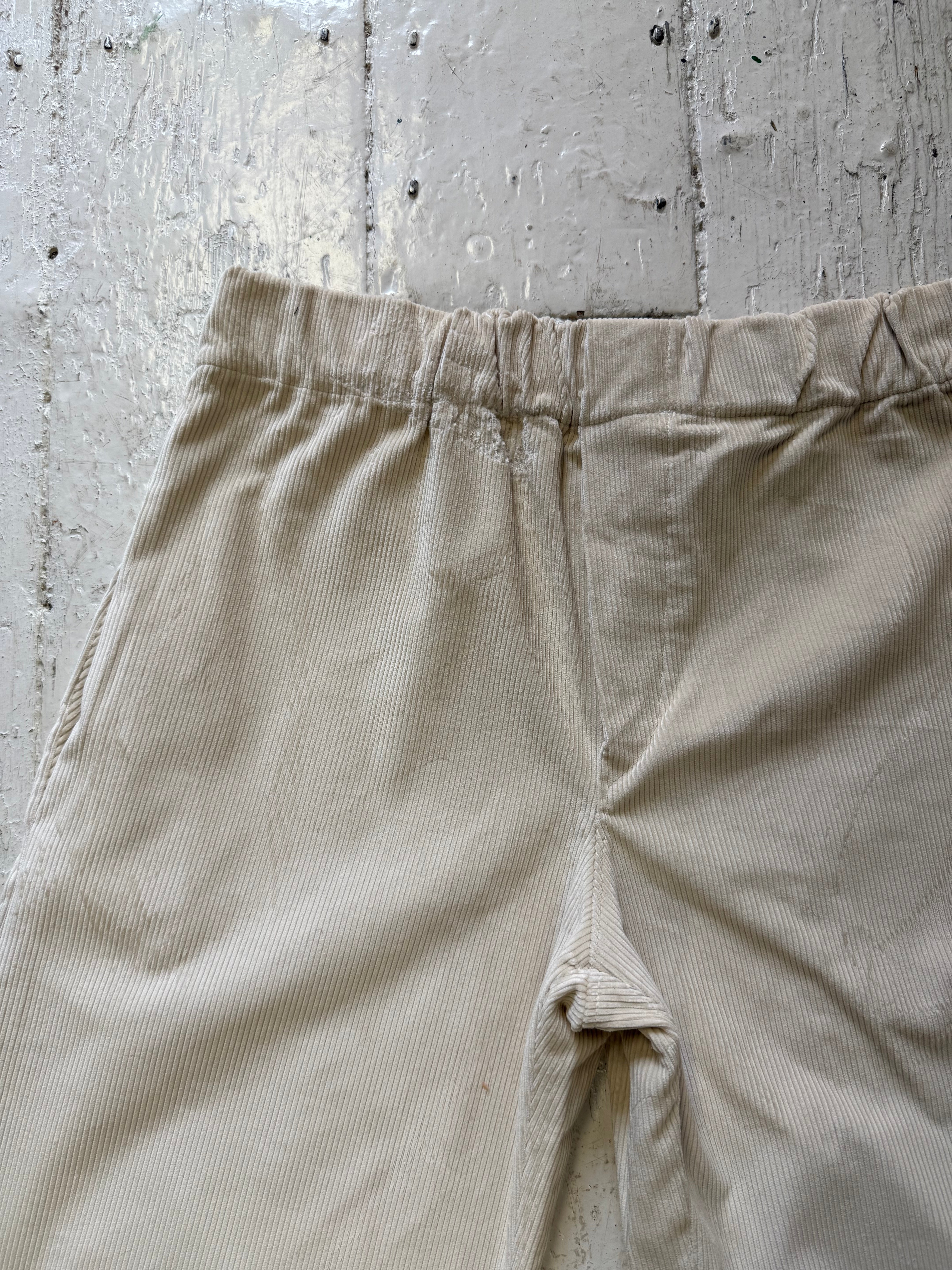 Ecru Cord Sana Pants Sample (XS-S)