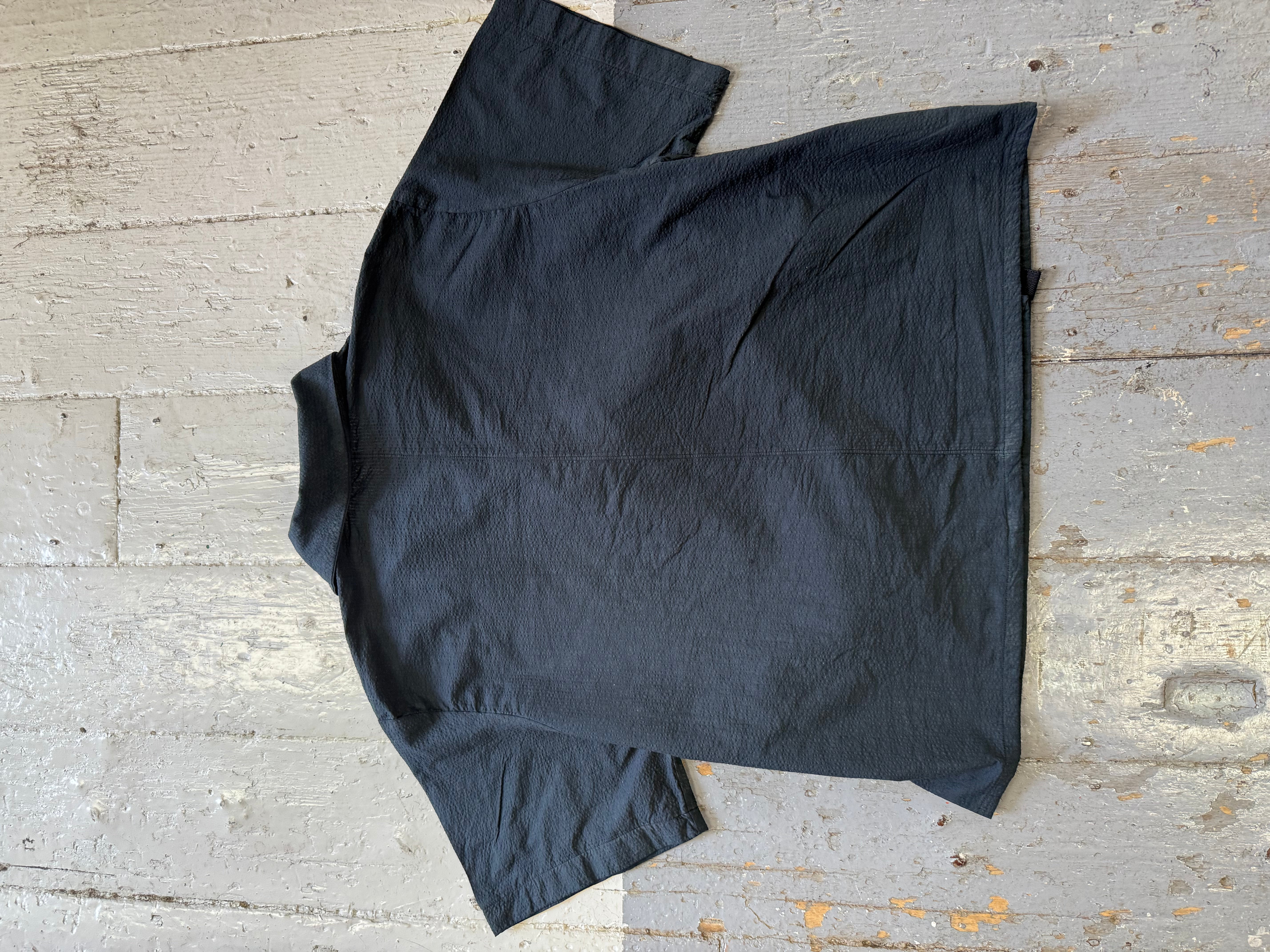 Washed Black Nori Eri Shirt Sample (XS-M)