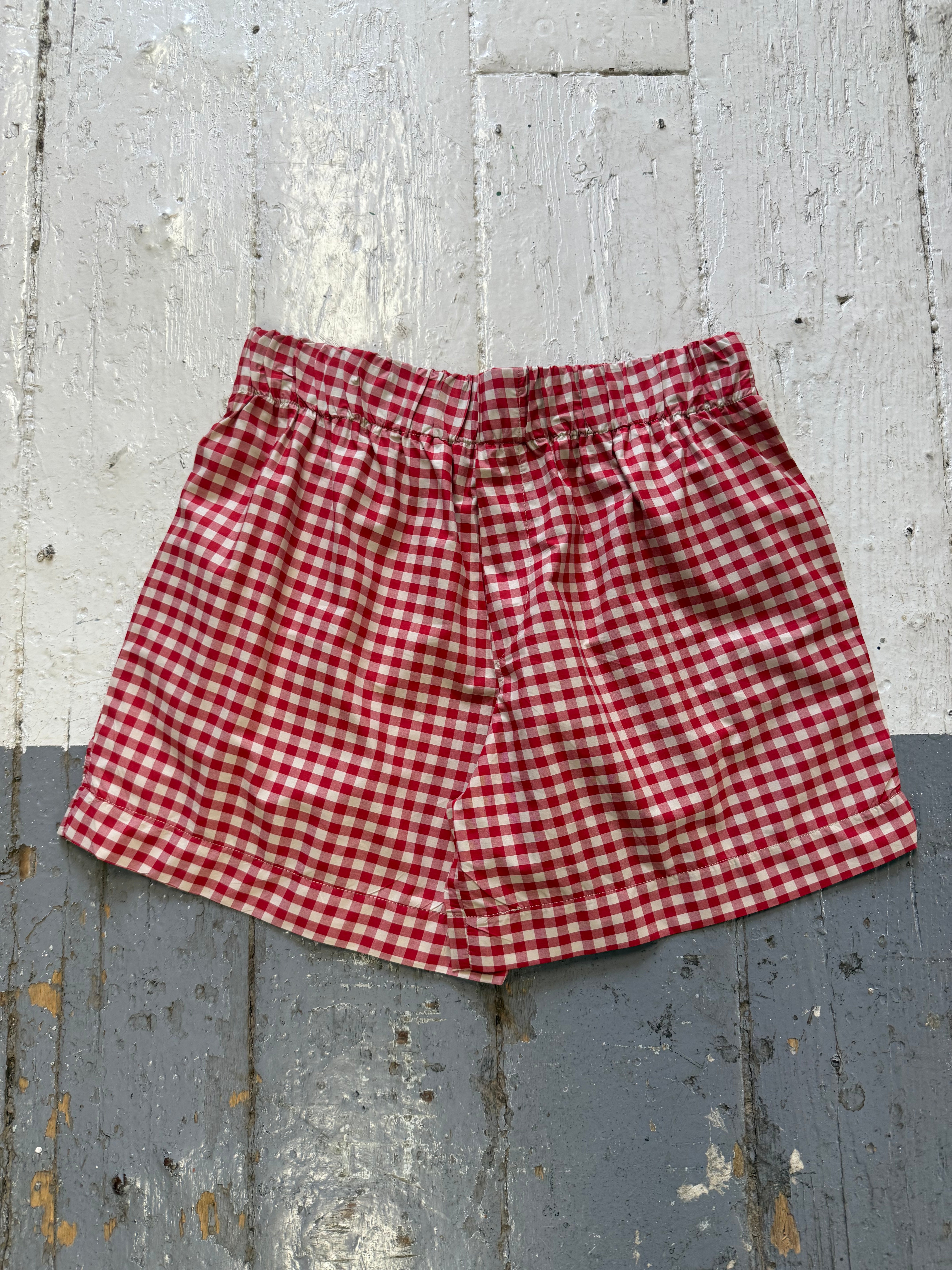 Gingham Shorts Sample (M-L)