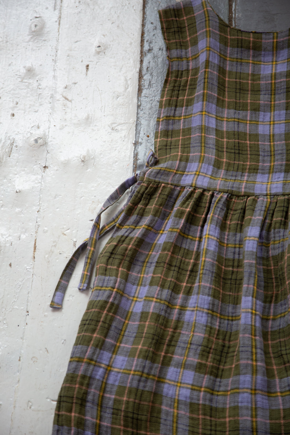 Irish Linen Pinafore Dress