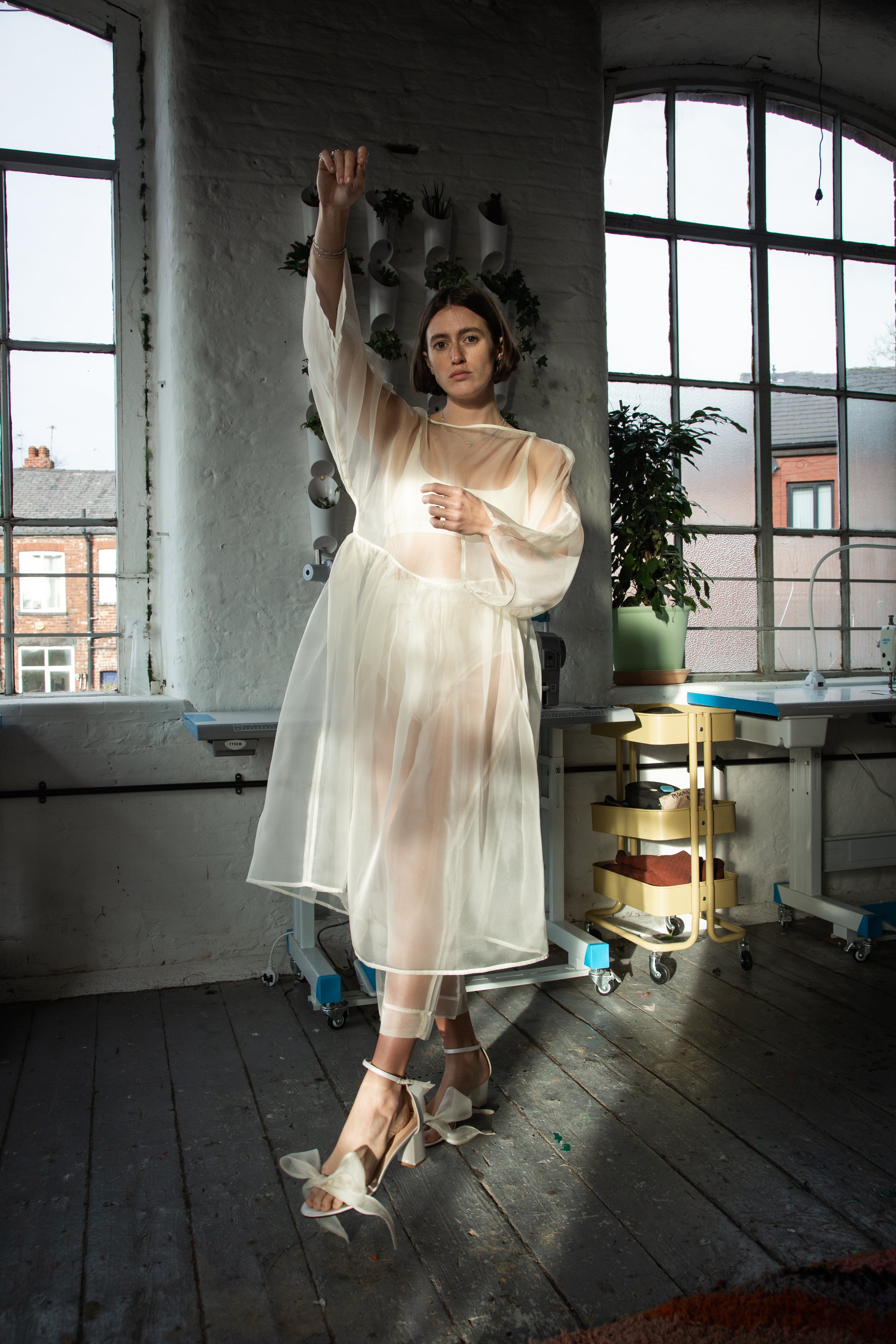 Bridal Organza Sana Pants RRP £275