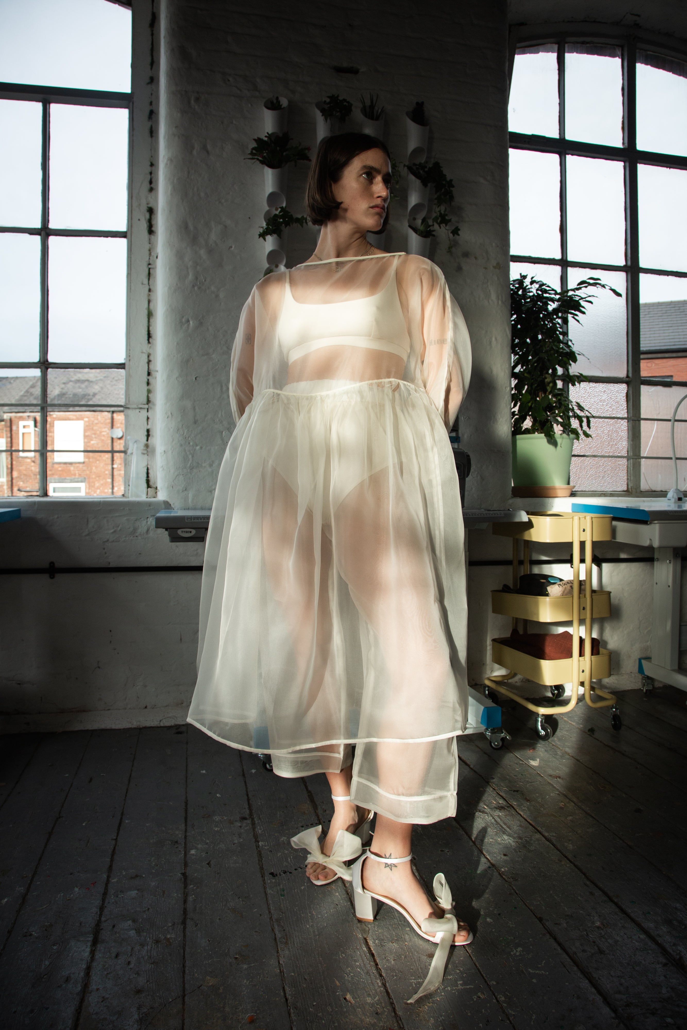 Bridal Organza Sana Pants RRP £275