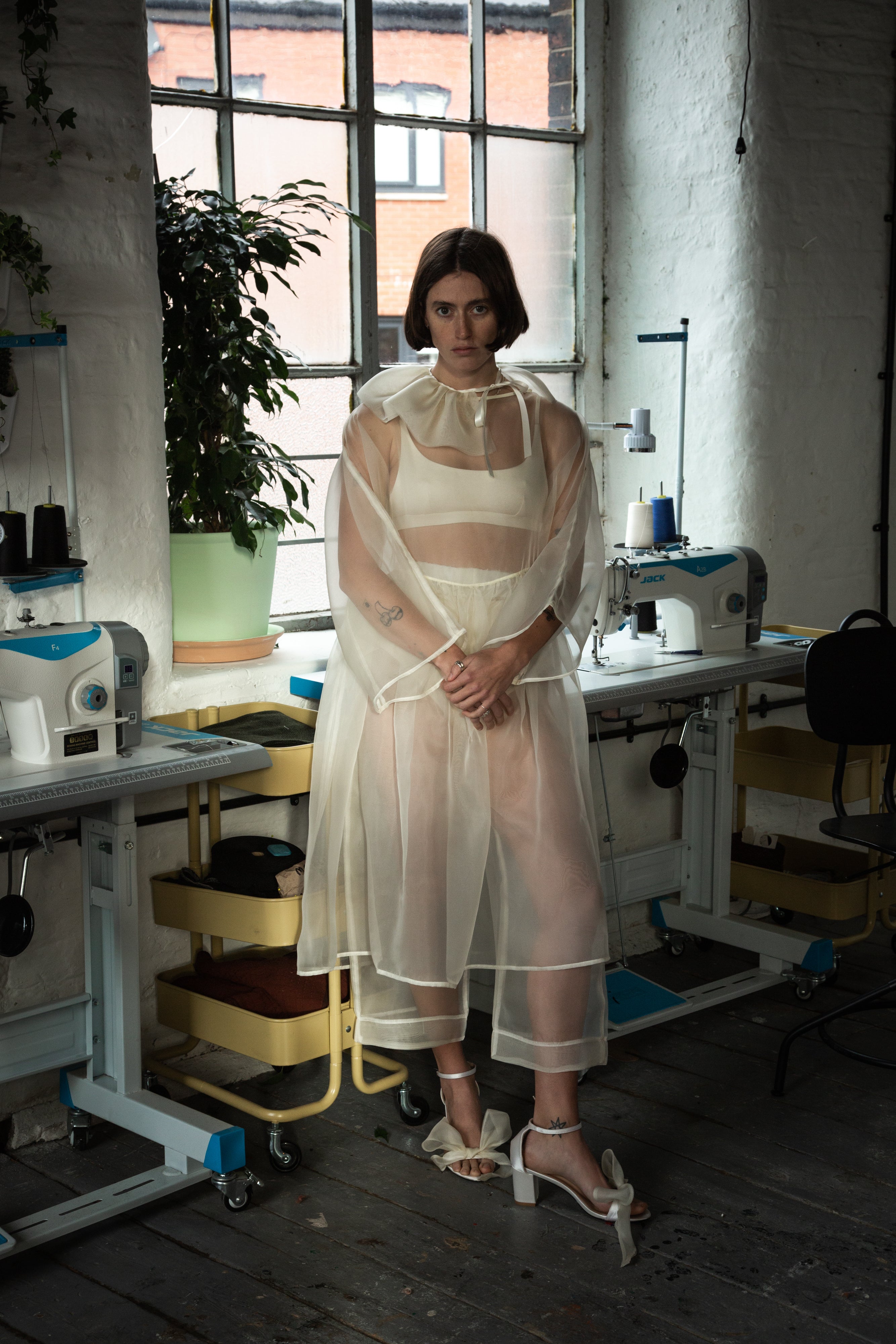Bridal Organza Sana Pants RRP £275